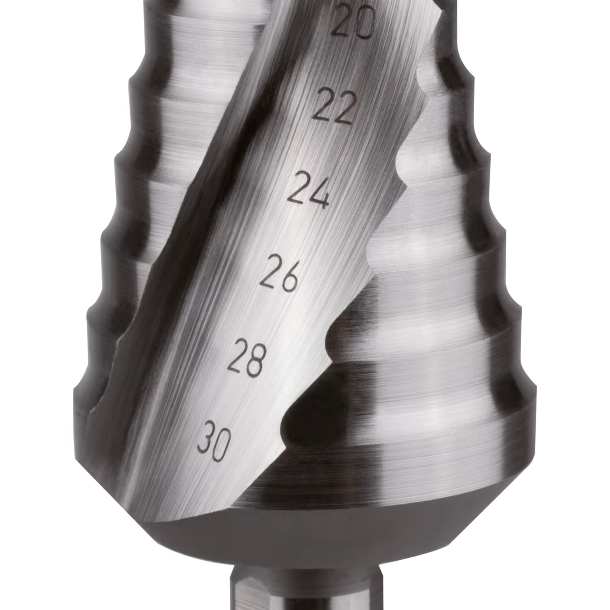 Сверло ступенчатое UltimateCUT FlowStep Ruko 8-30мм HSS-G 12ступ. L=94,5мм d=10мм 101652