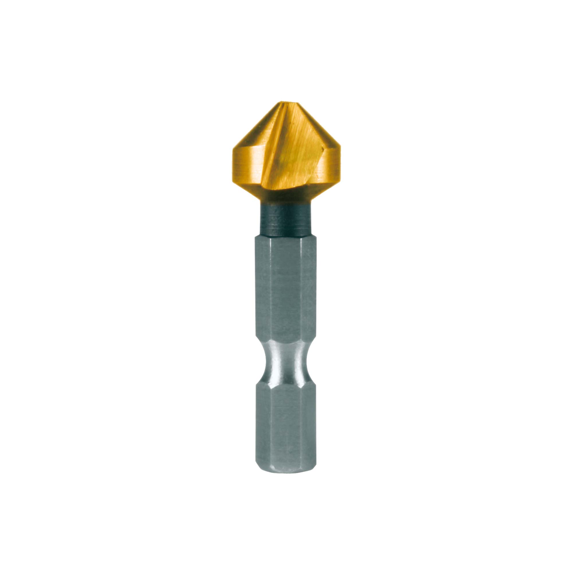 Зенковка-бита по металлу Ruko 90° 20,5мм HSS-G TiN 3z L41мм d1/4 102318T