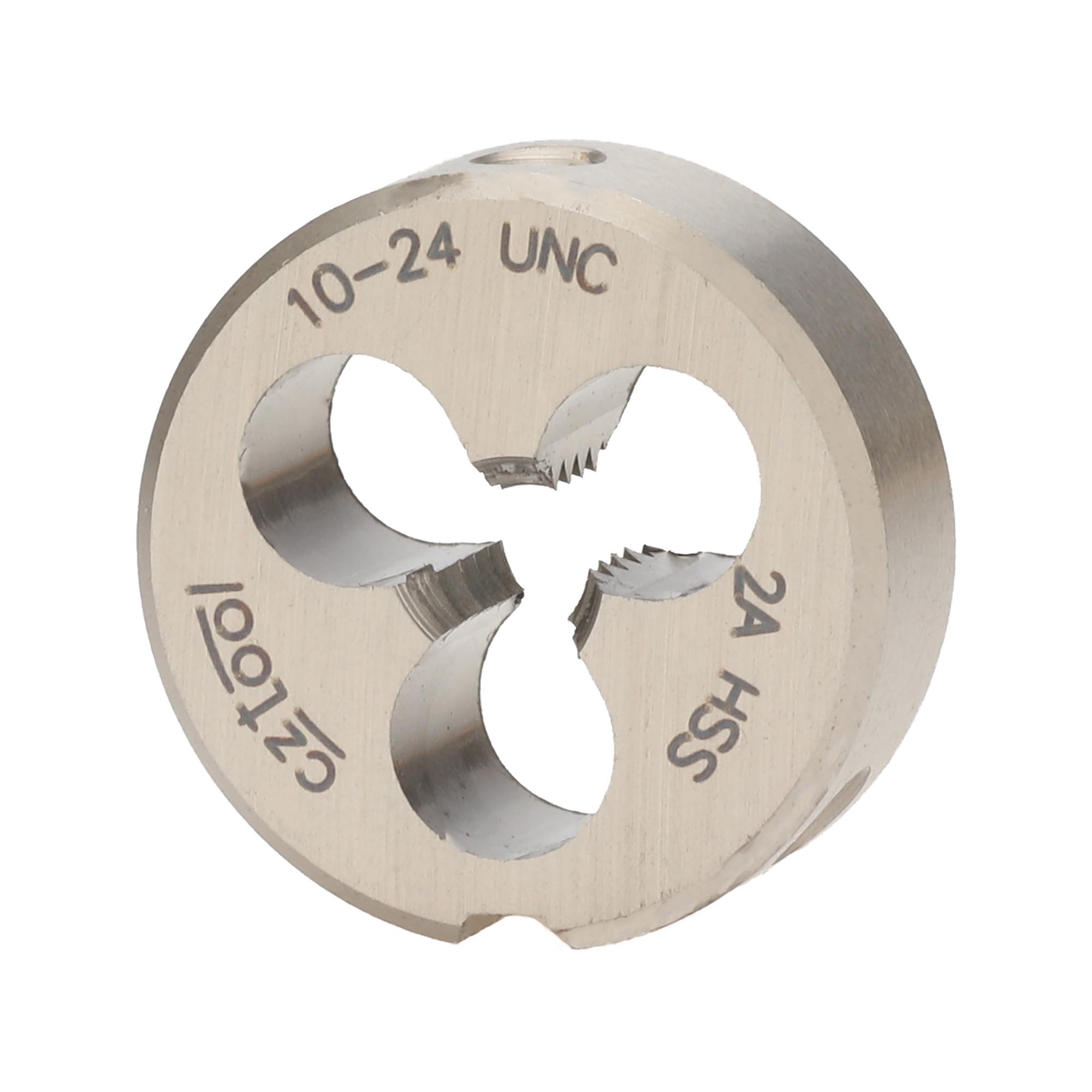 Плашка дюймовая Bucovice Tools UNC №10-24 HSS DIN EN 22568 2A 20x7мм 245010BT