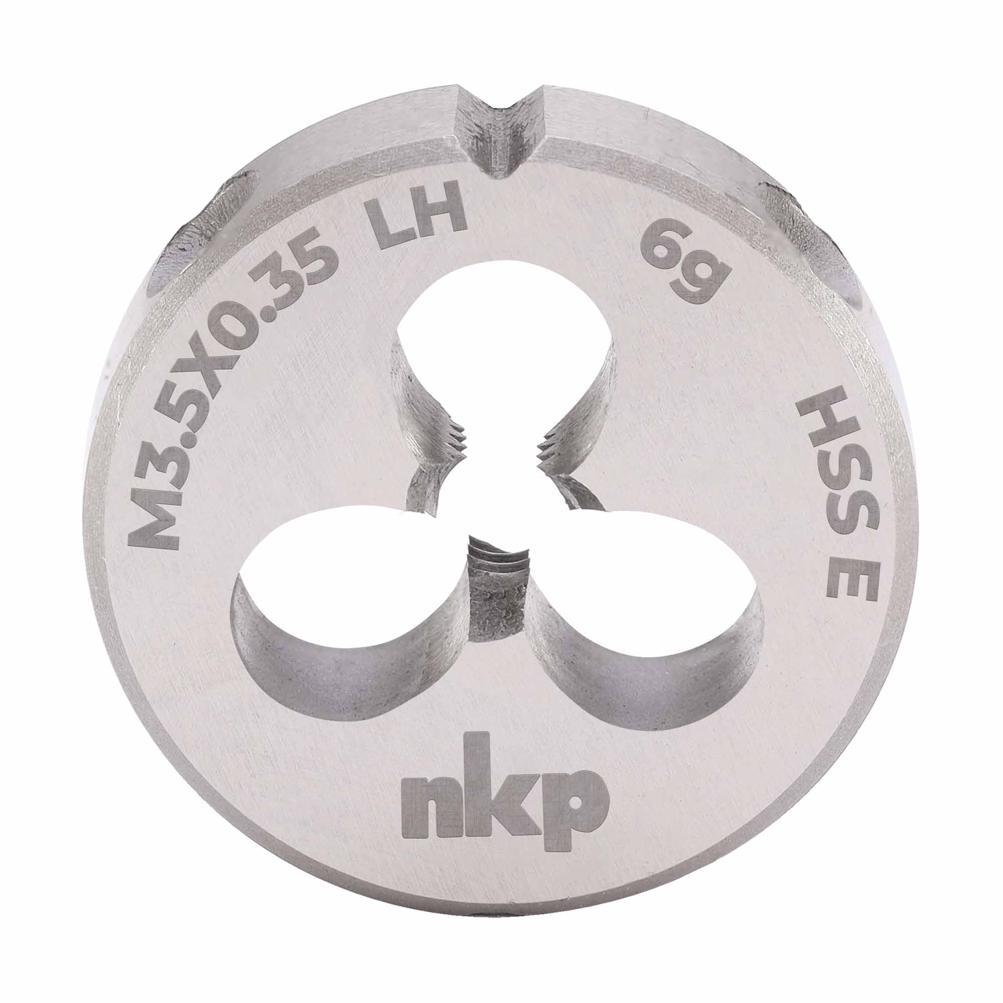 Плашка левая NKP М3,5х0,35 DINEN22568 HSSE 6g 20х5мм 294036N