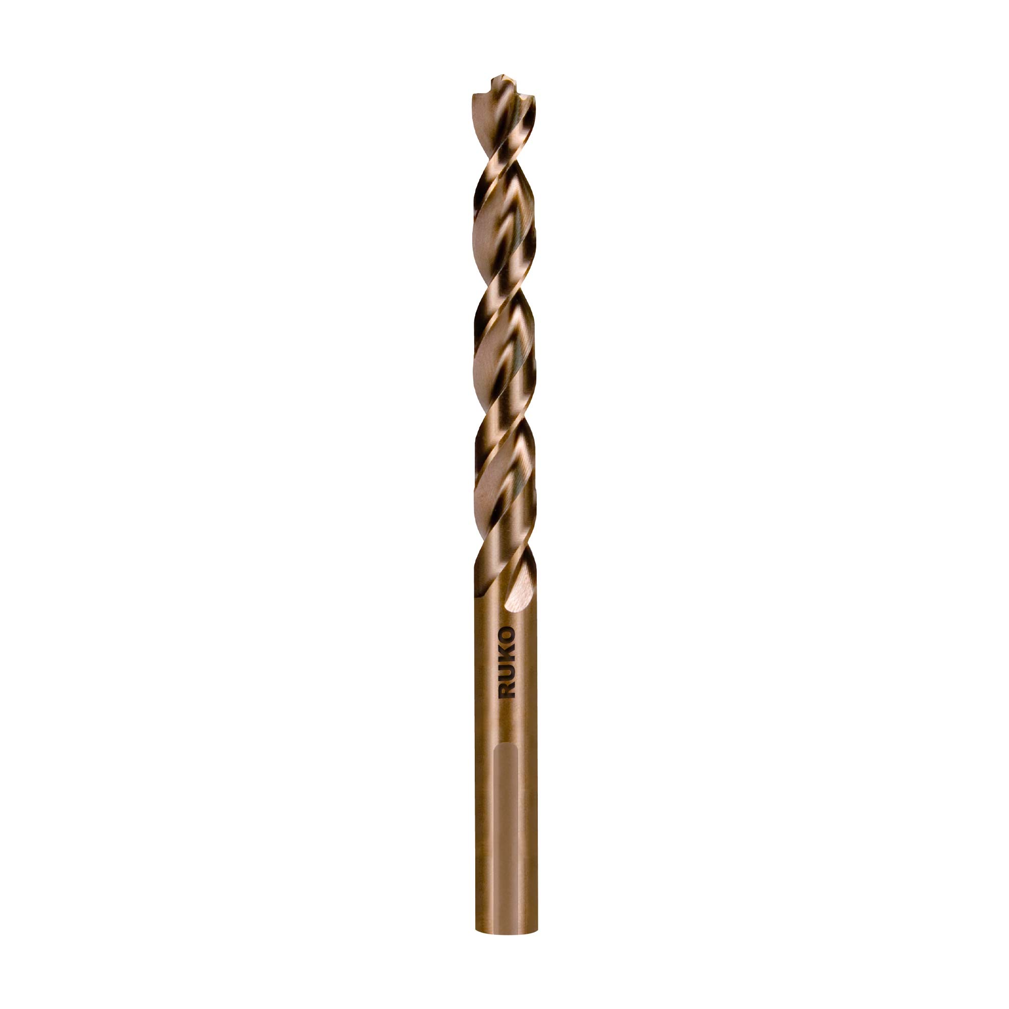 Сверло по металлу TURBO Ruko 6,5x101/63мм DIN338 HSS-G h8 5xD 130° 2146065