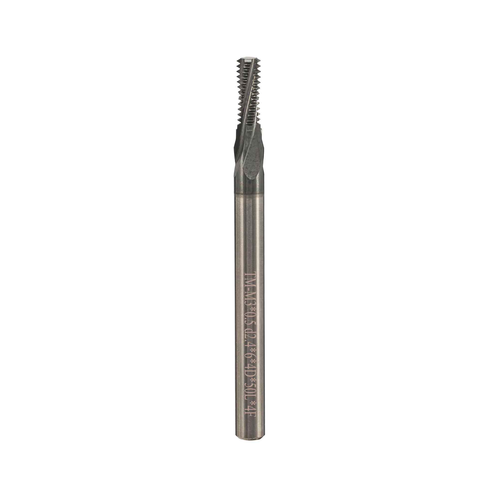 Резьбофреза полнопрофильная М 3,0х0,5 52Hrc AlCrN 2xD 4F 60° BSKT BSE000F001