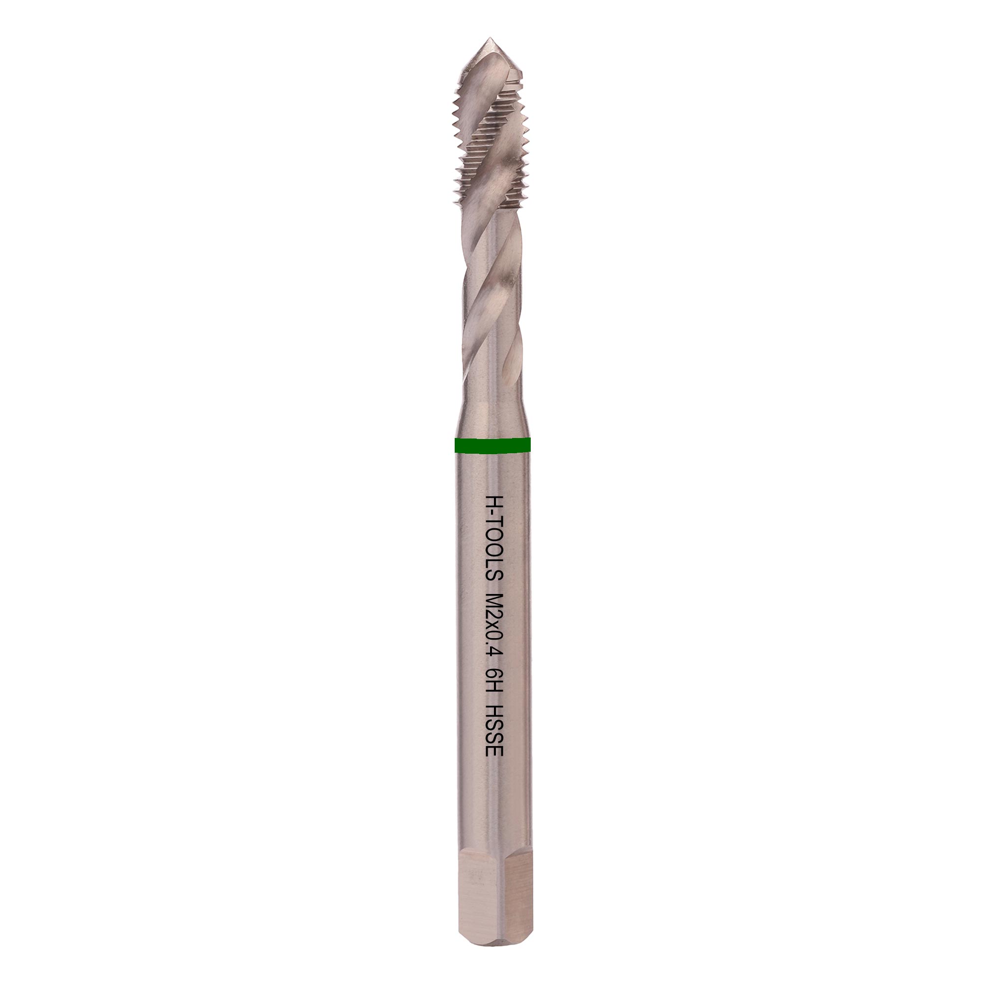 Метчик винтовой машинный H-Tools М2х0,4 DIN371 HSSE 6h C/2-3P R35 511101-C4-0020