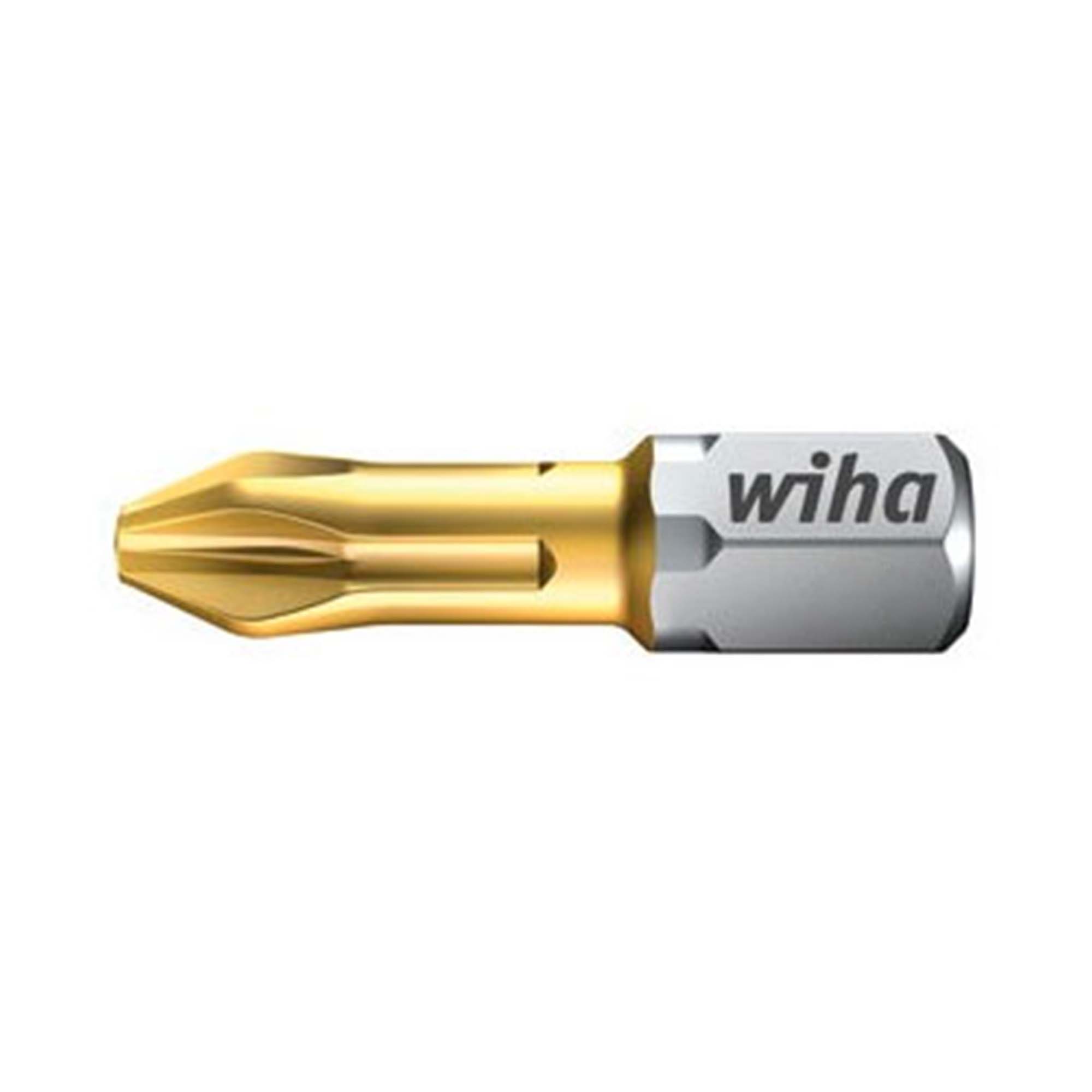 Бита Wiha Torsion TiN PZ3х25мм 7012TiN 1шт 04659