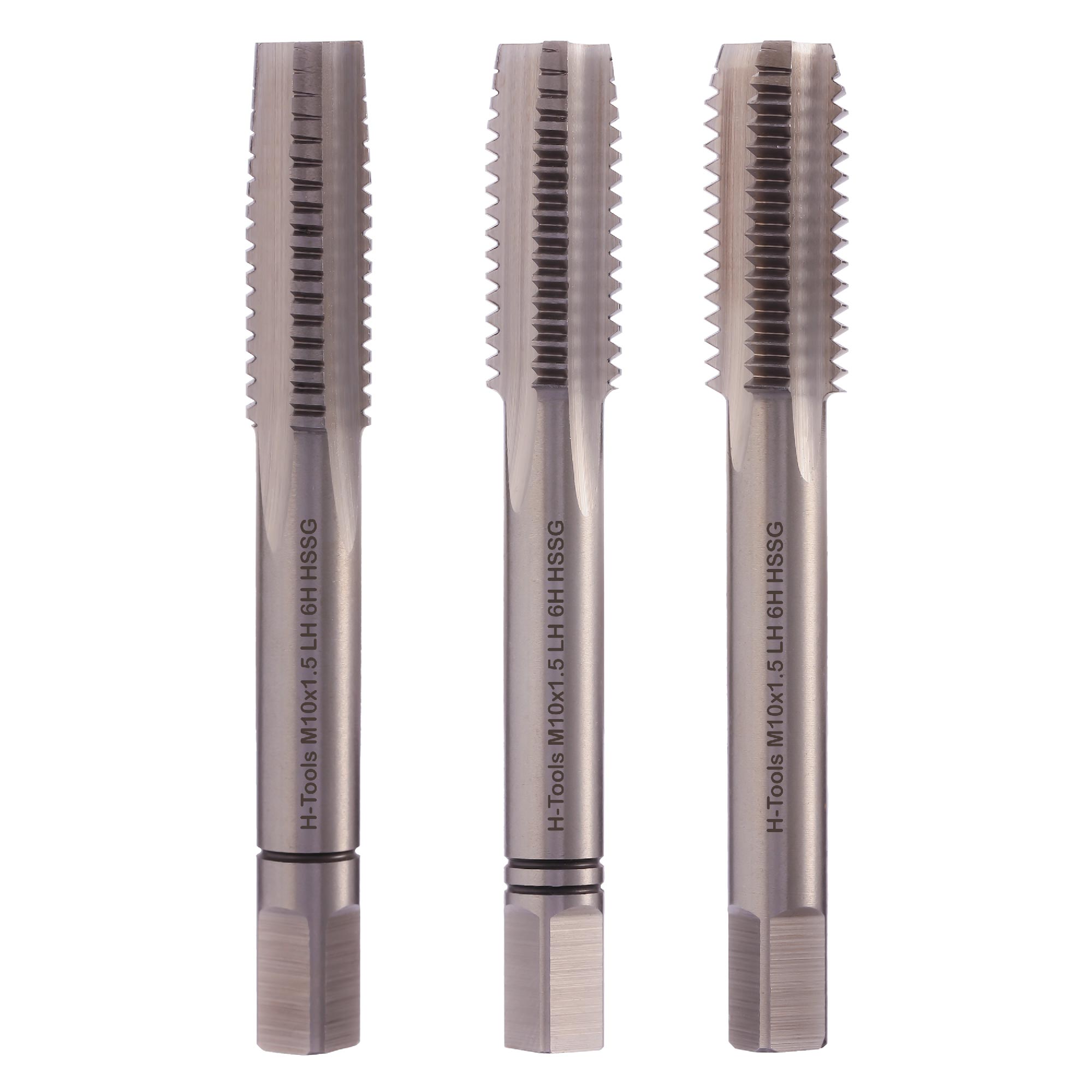 Набор левых метчиков 3шт H-Tools HSS-G DIN352 6h М10х1,5 230100LIHT