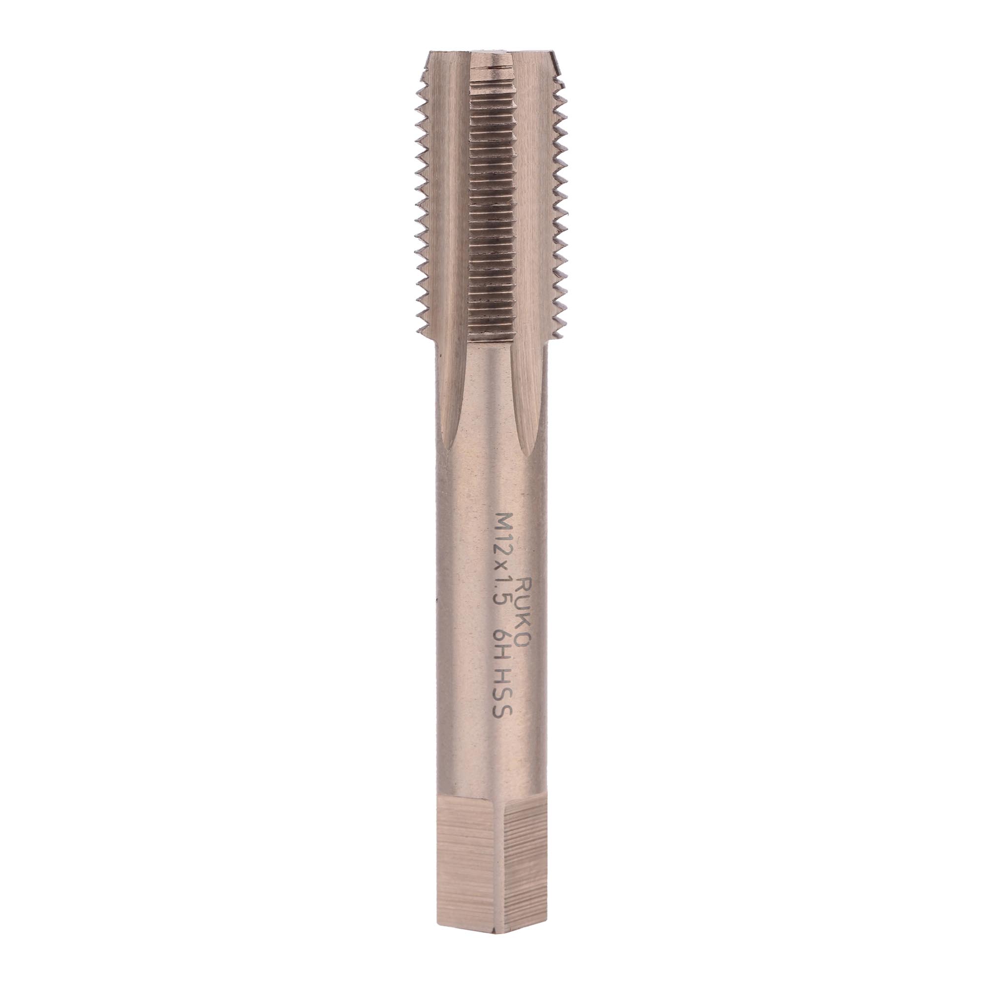 Метчик Ruko HSS-G DIN2181 6h метрическая резьба М12х1,5 №3 235120-2