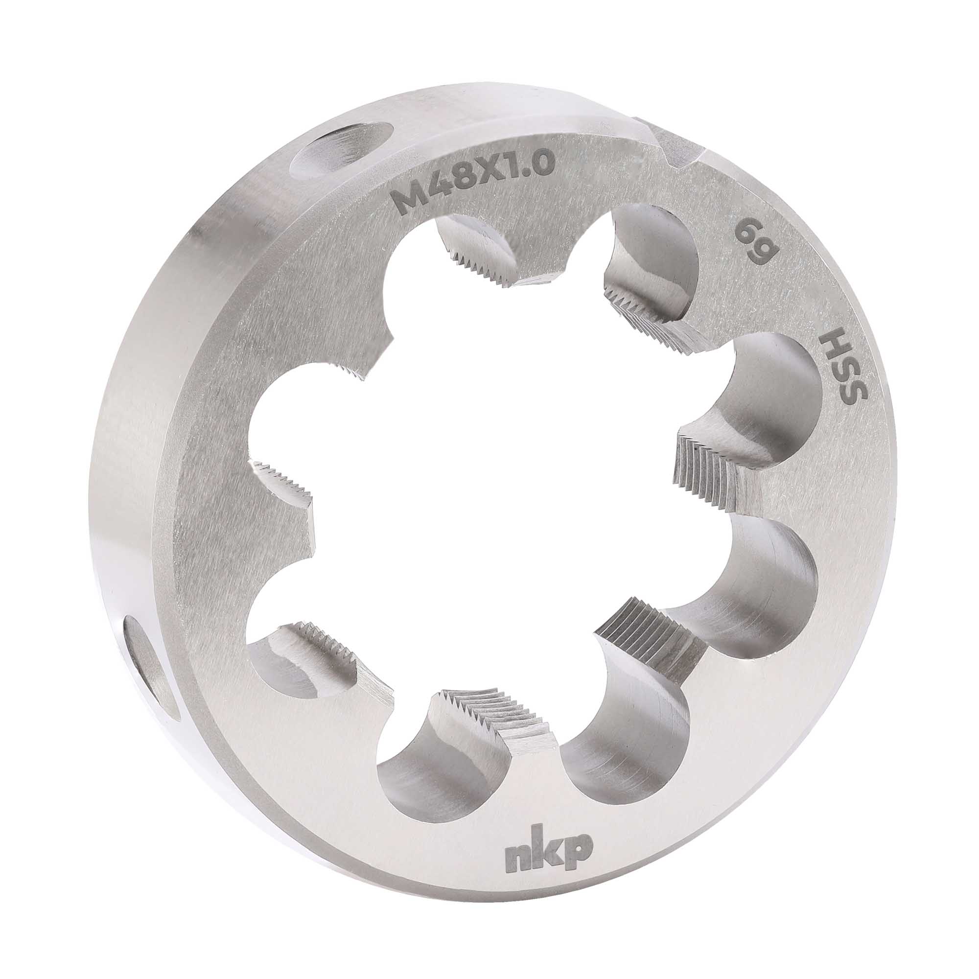 Плашка NKP М48х1,0 DINEN22568 HSS 6g 90х22мм 240484N