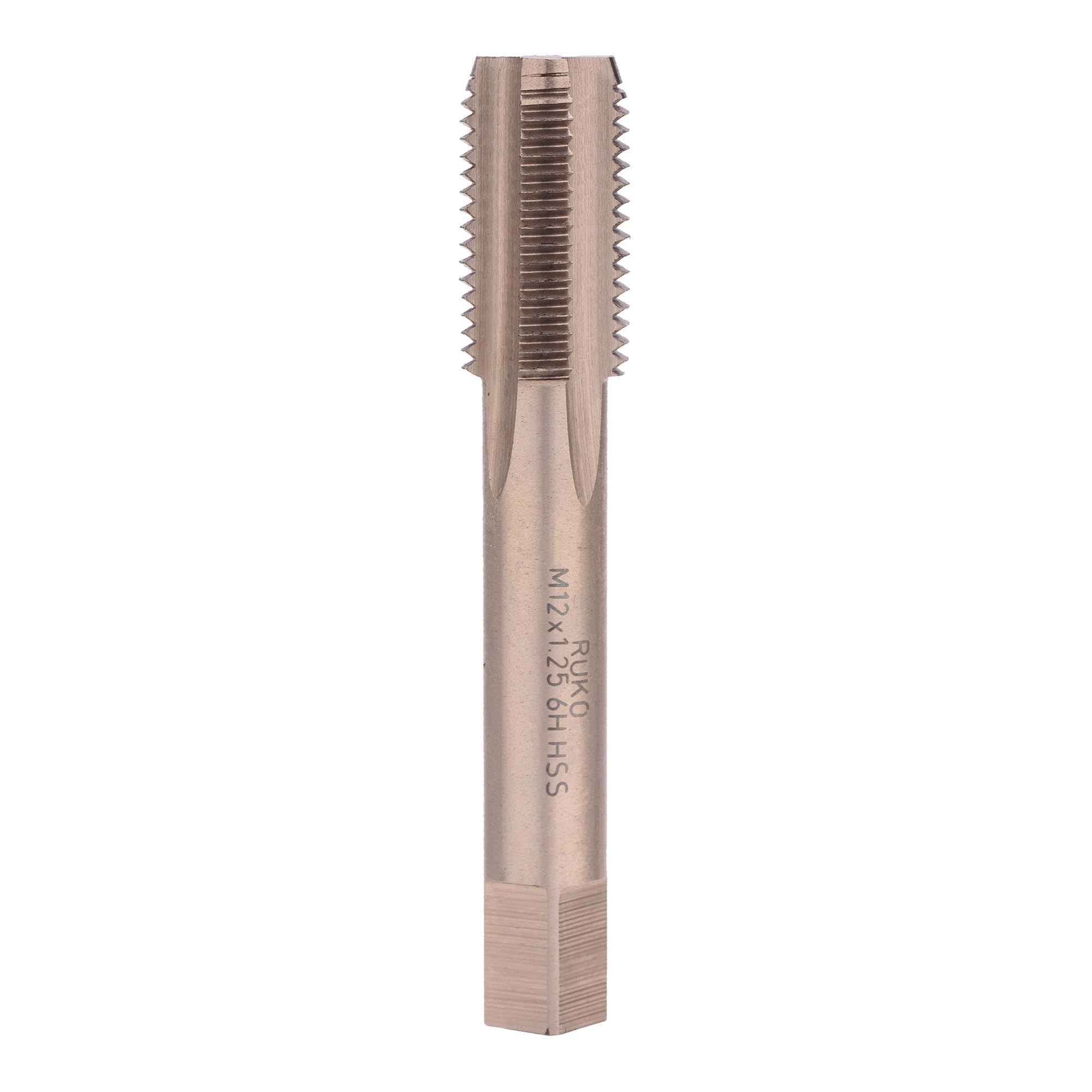 Метчик Ruko HSS-G DIN2181 6h метрическая резьба М12х1,25 №3 235121-2