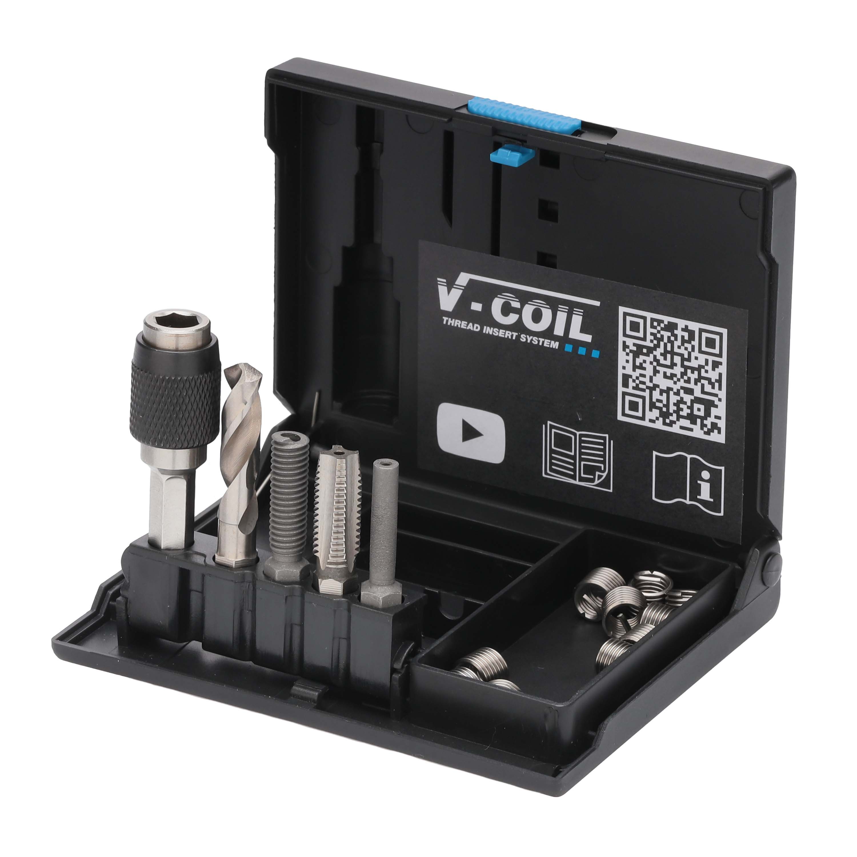 Набор для восстановления резьбы М 6,0х1,0 15пр V-Coil Rapid Volkel 04310