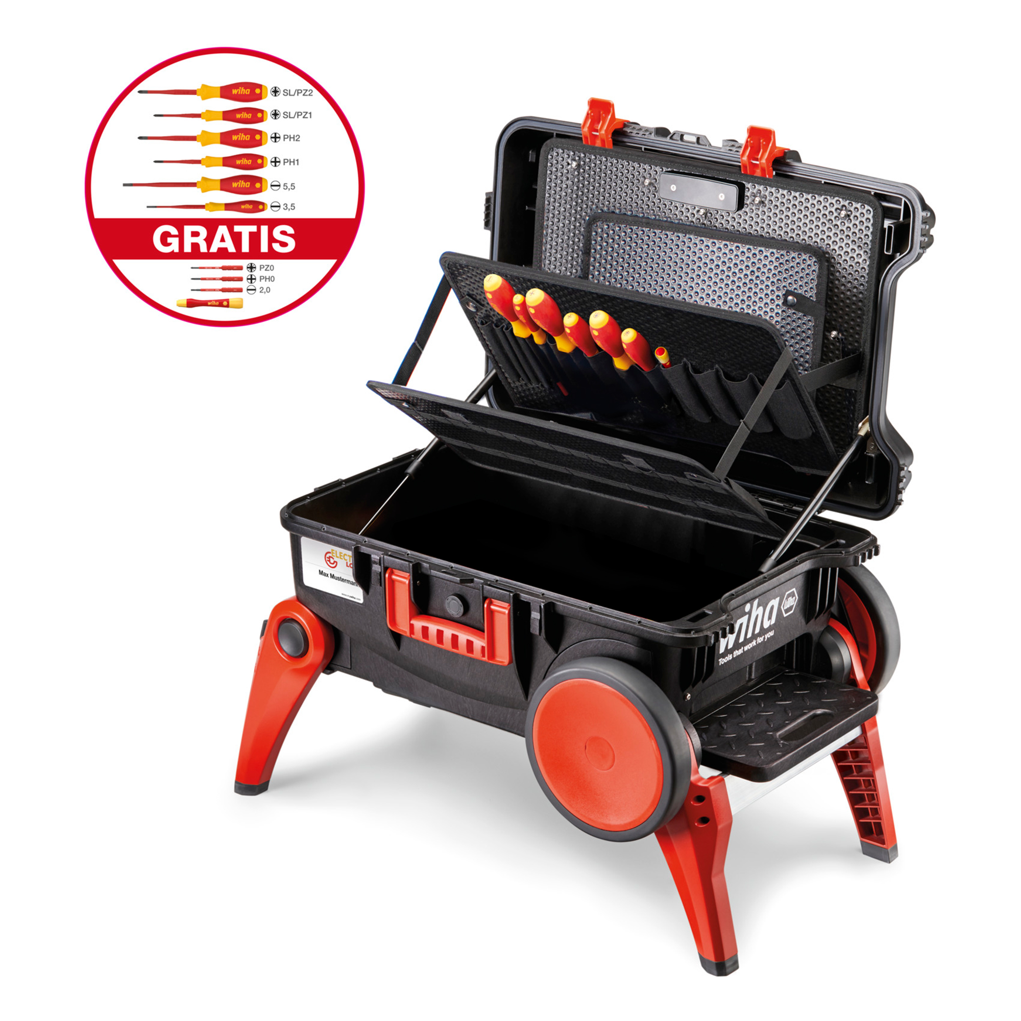 Набор инструмента диэлектрического Electric XXL III Wiha 9400E 44129