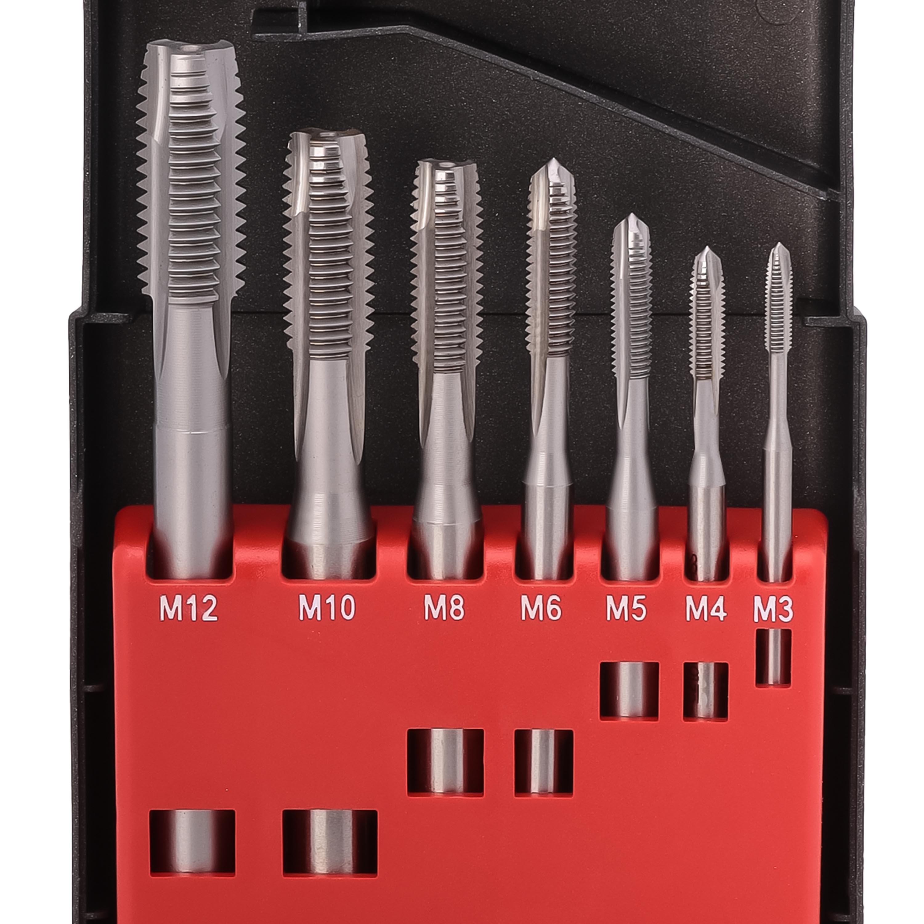 Набор машинных метчиков Bucovice Tools M3-M12 HSS DIN371/376 7пр 105001