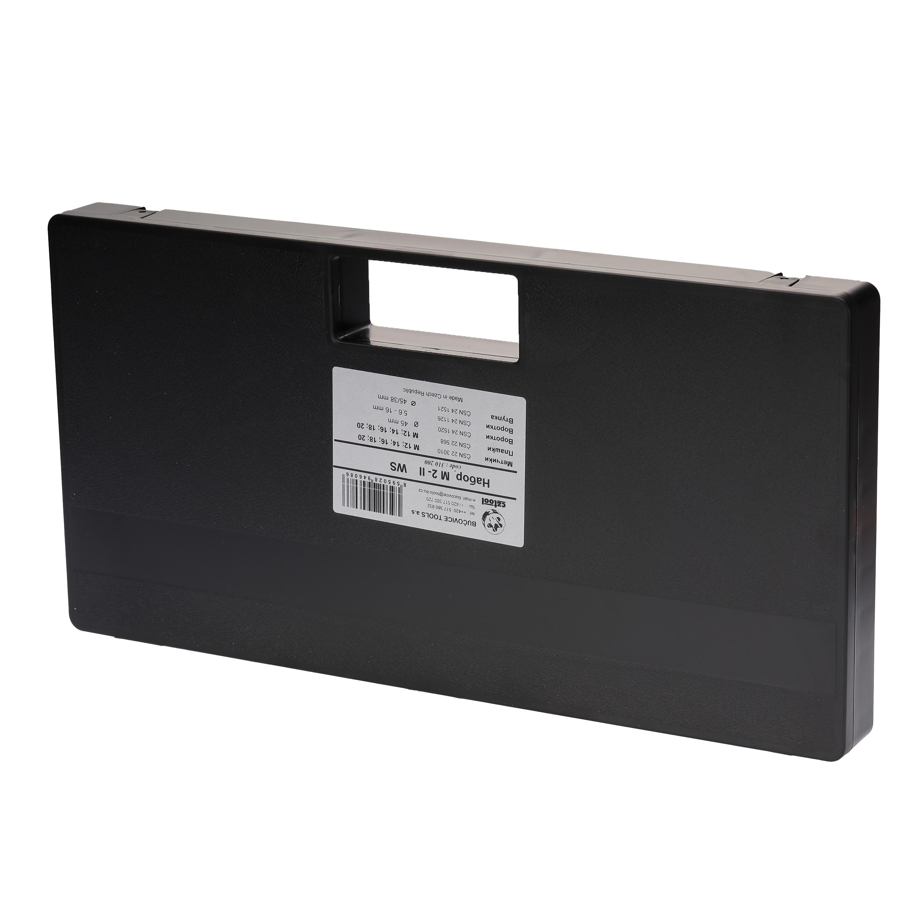 Набор метчиков и плашек Bucovice Tools M12-M20 115CrV3 23пр 310200