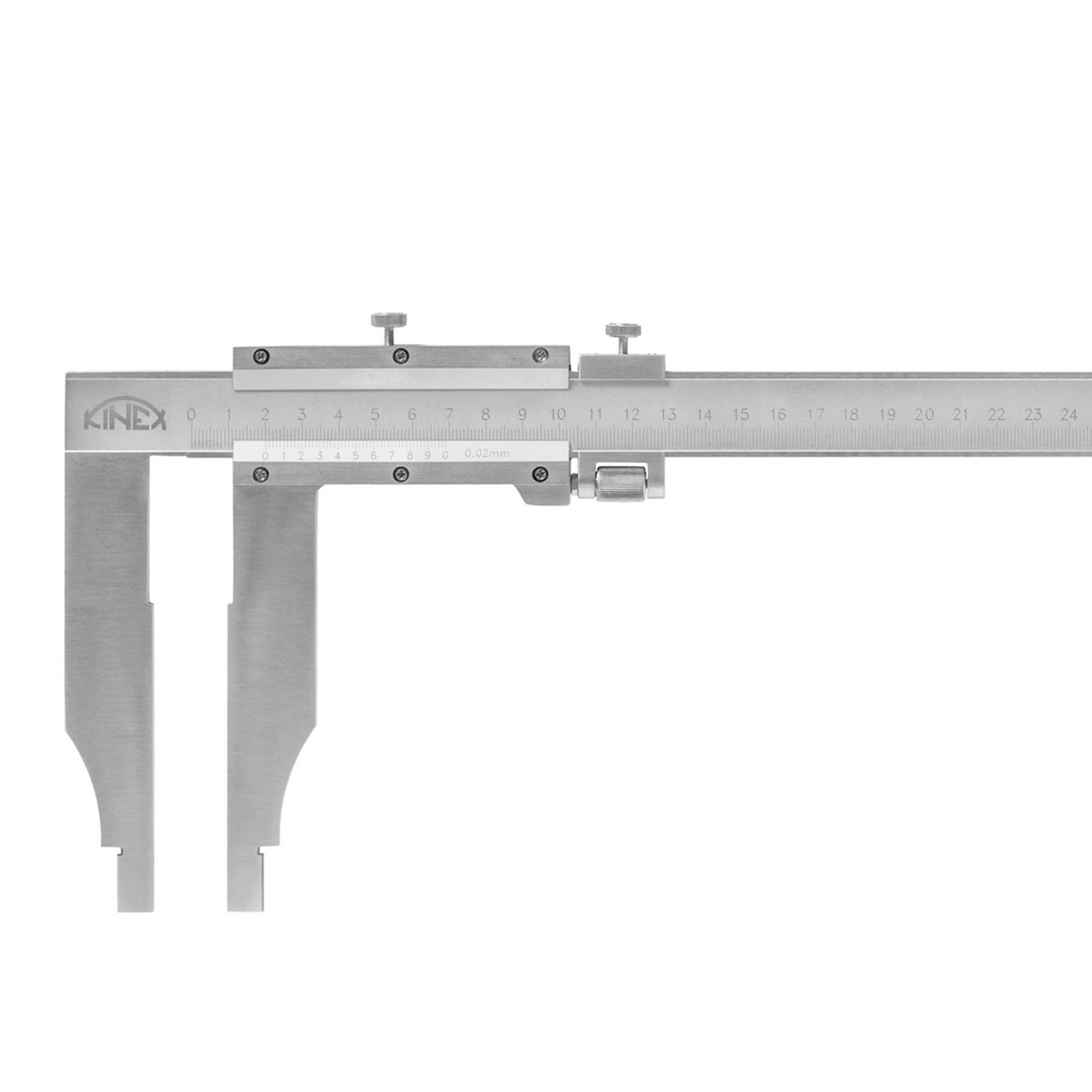 Штангенциркуль Kinex ШЦ-3-500/100мм 0,02мм СSN251231 INOX 6015-02-100