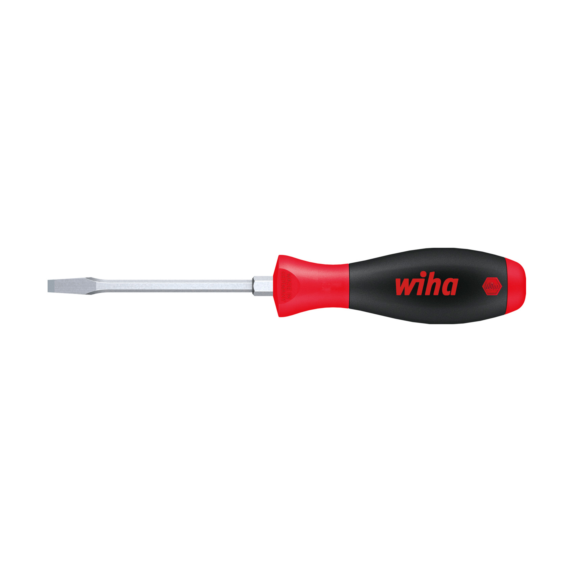 Отвертка SoftFinish SL6,5х1,2х125мм (под ключ 10мм) Wiha 308 00734