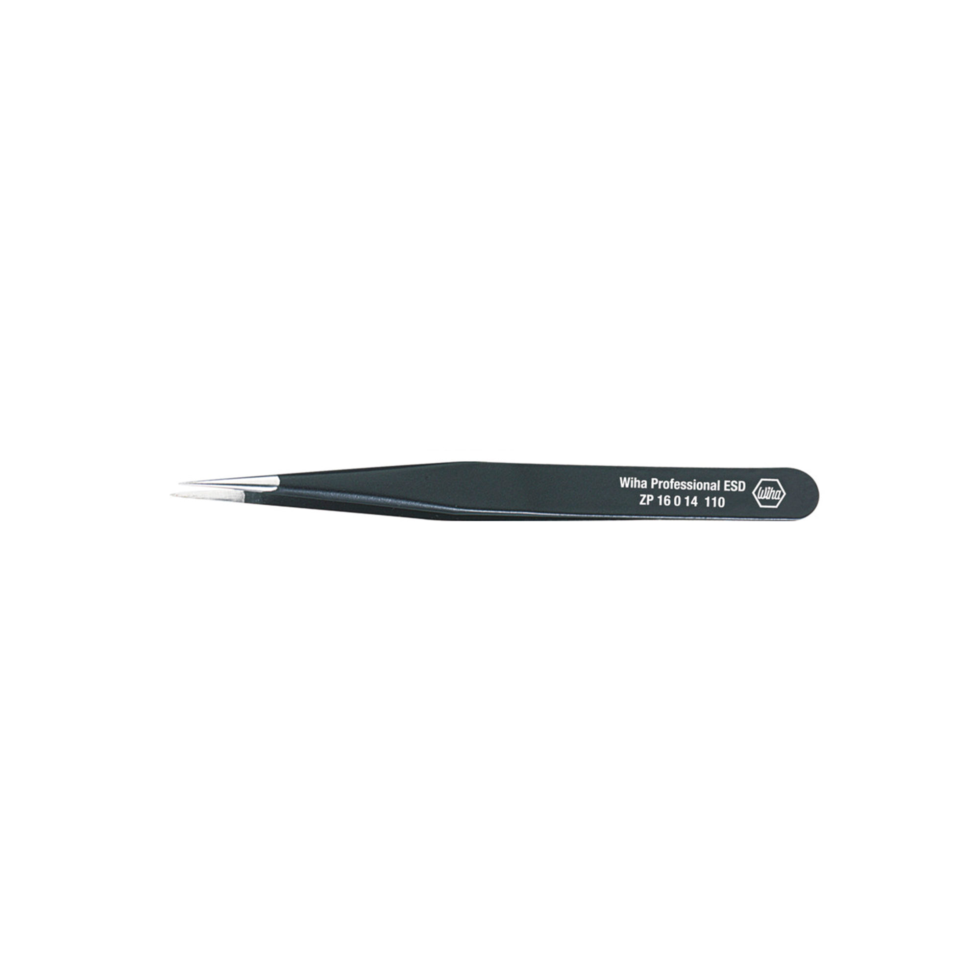 Пинцет прецизионный 110мм тип 3C Professional ESD Wiha ZP16014 32346