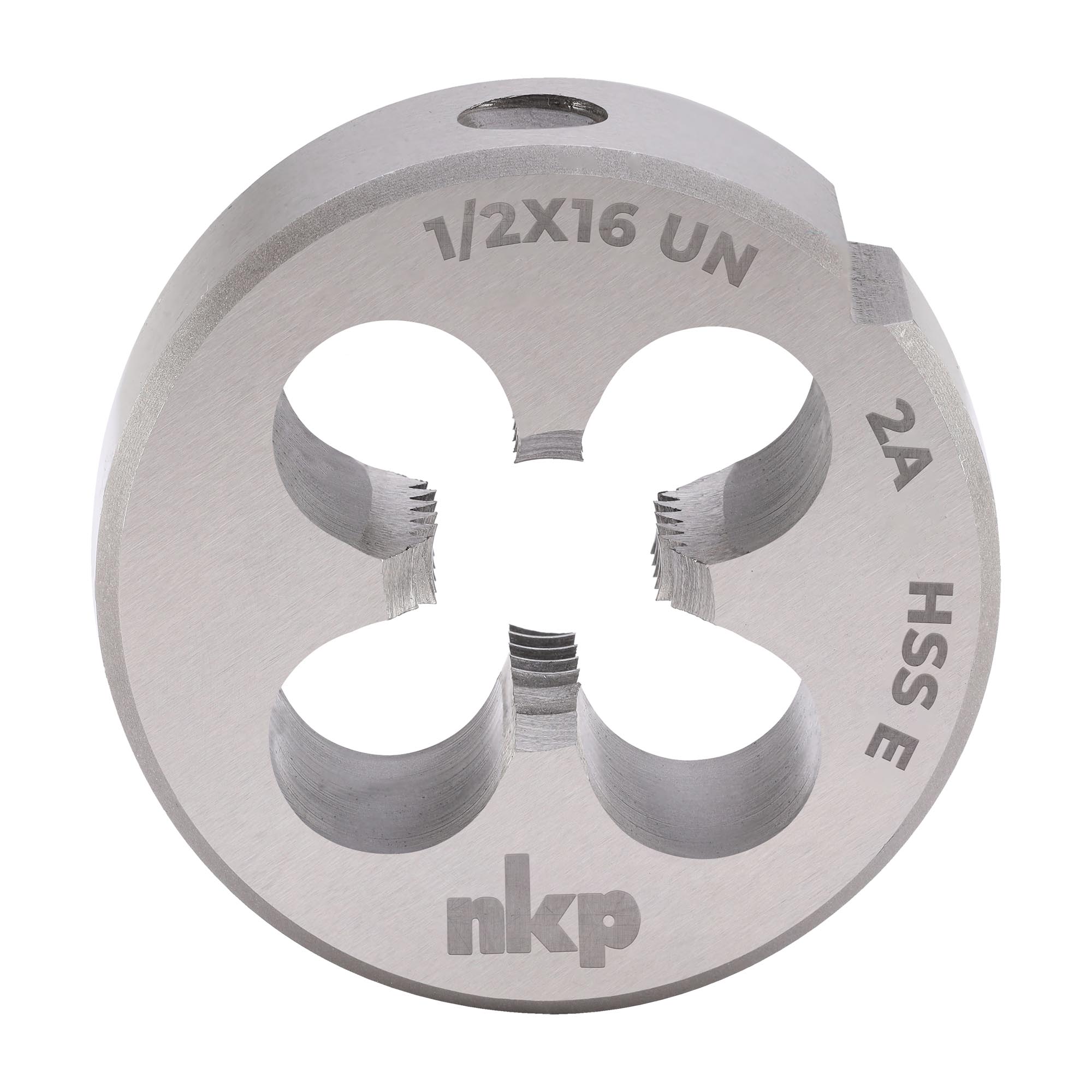 Плашка дюймовая NKP UN 1/2"-16 HSSE DIN22568 38x10мм 29900120UN16