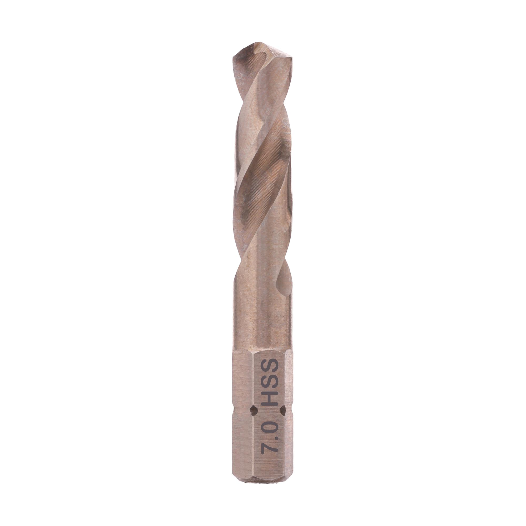 Сверло по металлу Hex-1/4" 7,0x50/30мм h8 3xD HSS-G 118° Volkel 67170