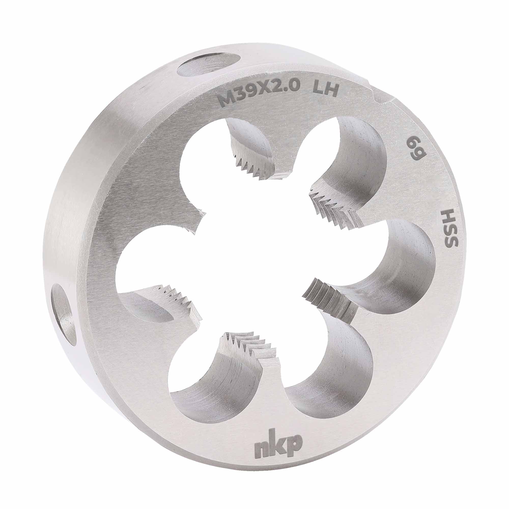 Плашка левая NKP М39х2,0 DINEN22568 HSS 6g 75х20мм 250392N