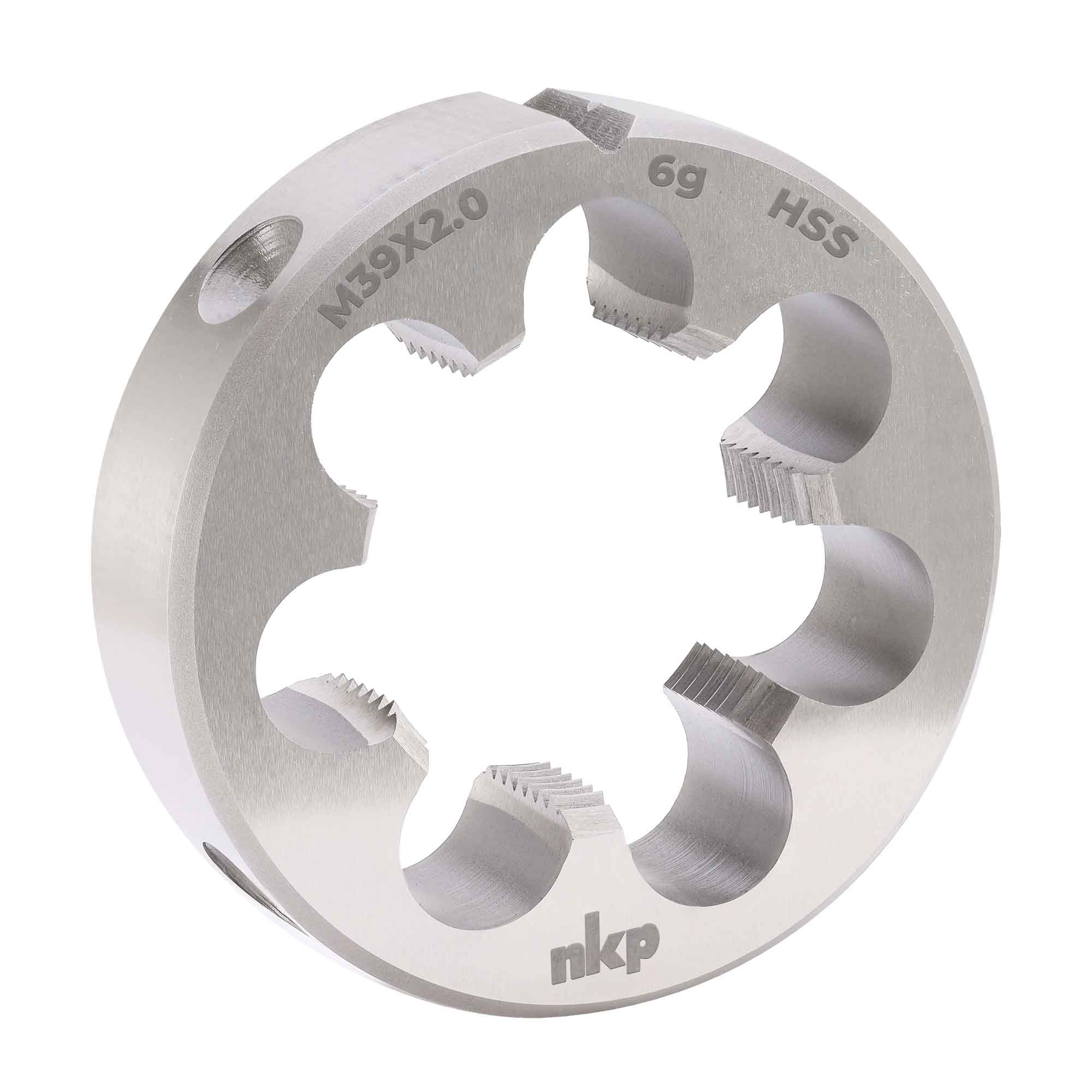 Плашка NKP М39х2,0 DINEN22568 HSS 6g 75х20мм 240392N