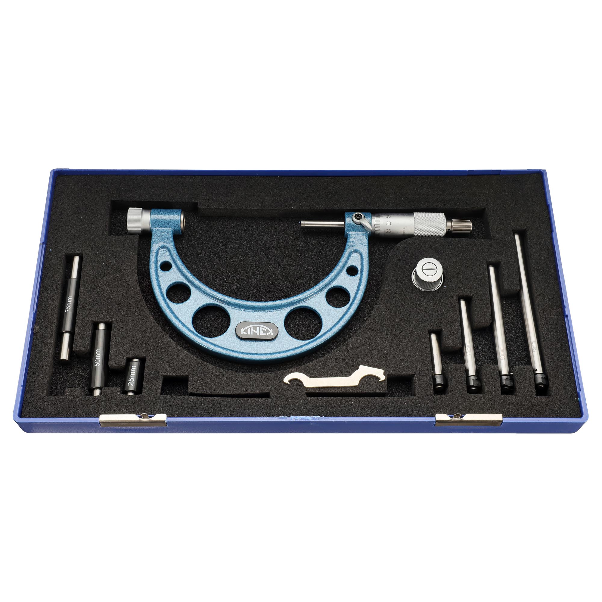 Микрометр Kinex МК 0-100мм DIN863 0,005мм 7002-12-100