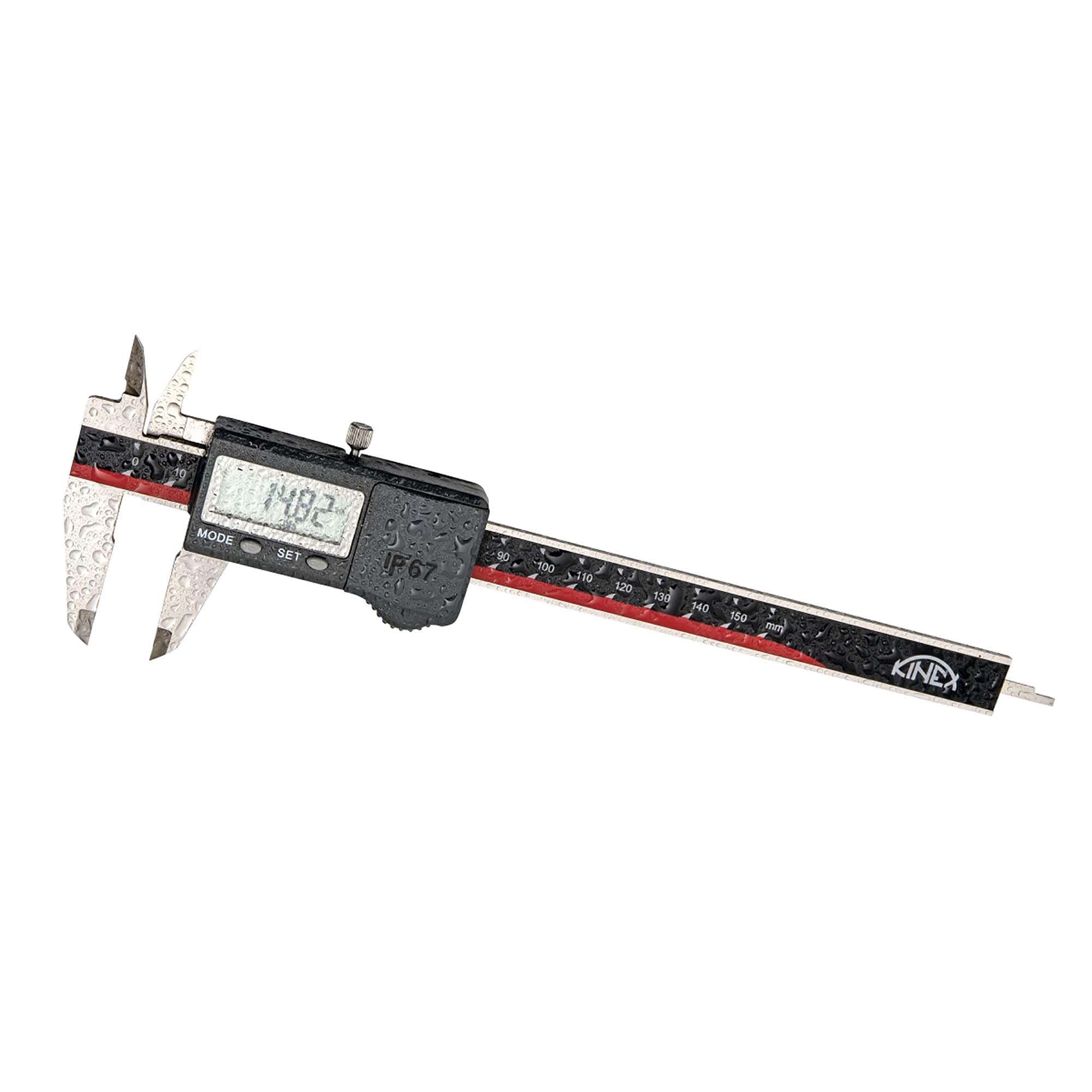 Штангенциркуль электронный Kinex ШЦЦ-1-300/60мм 0,01мм DIN862 IP67 6040-25-300