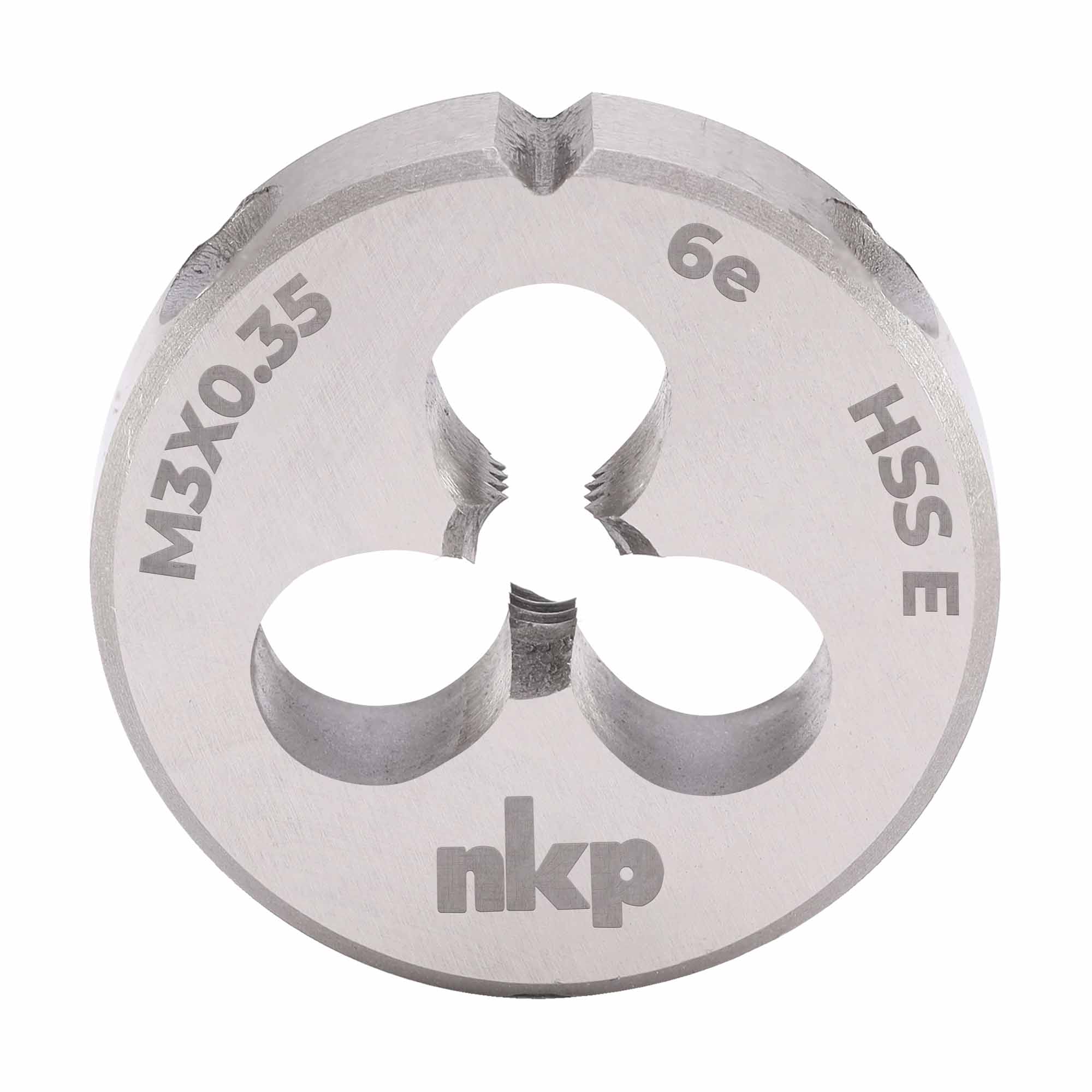 Плашка NKP М3х0,35 DINEN22568 HSSE 6e 20х5мм 289031N