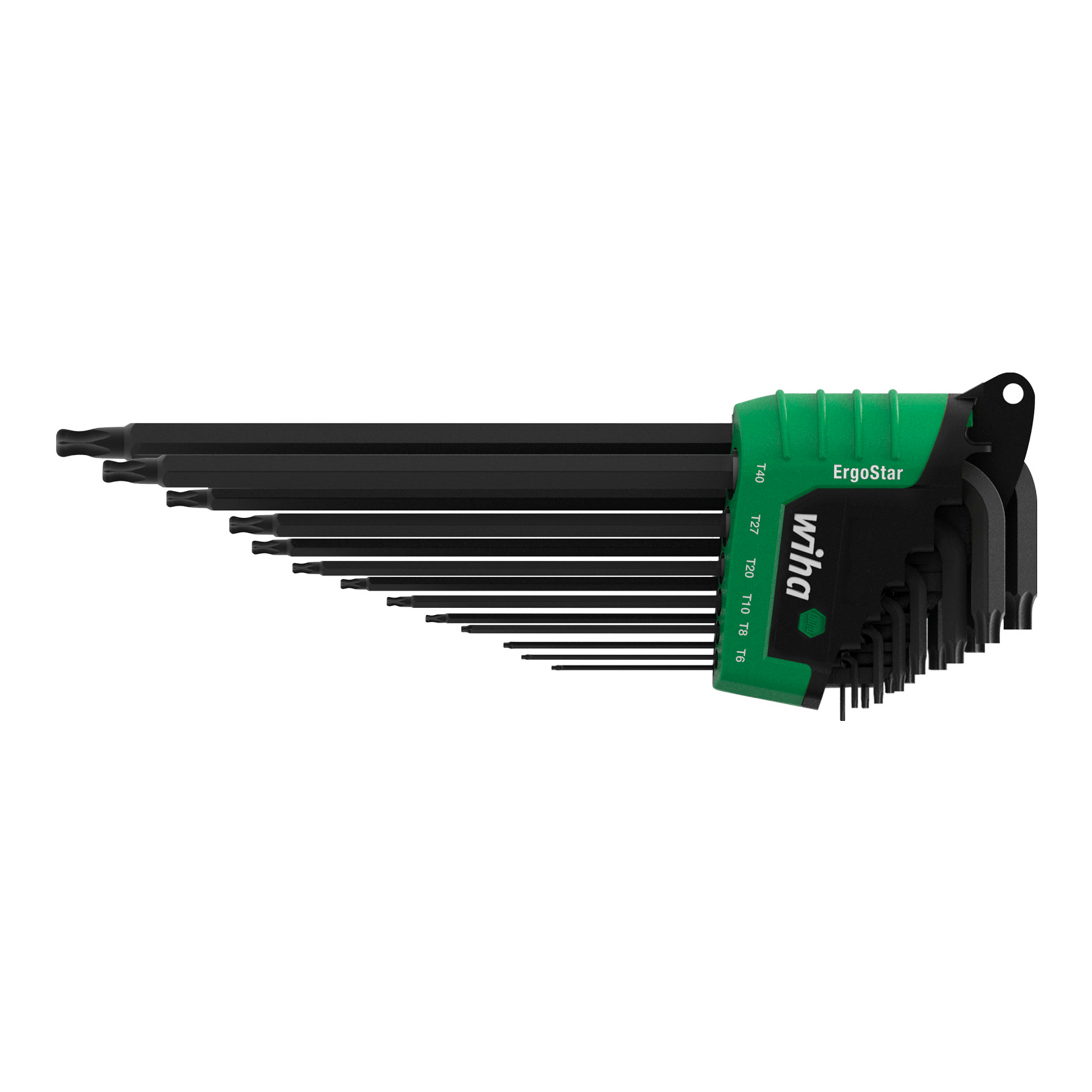 Набор ключей Г-образных TORX T5-T45 ErgoStar (Сферические) 13шт Wiha 366BE 36487