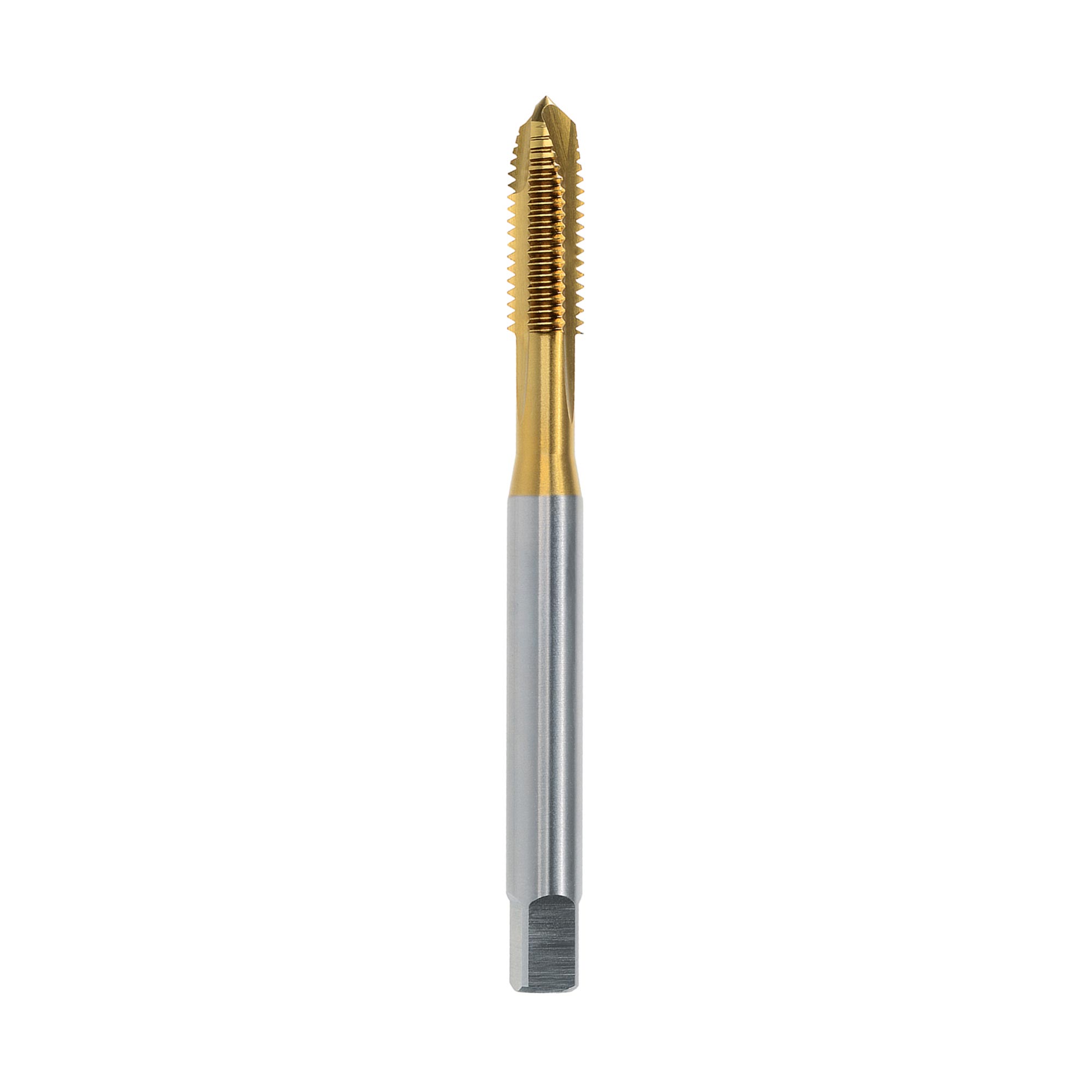 Метчик машинный Volkel HSSE TiN DIN371 6h метрическая резьба М6х1,0 31538