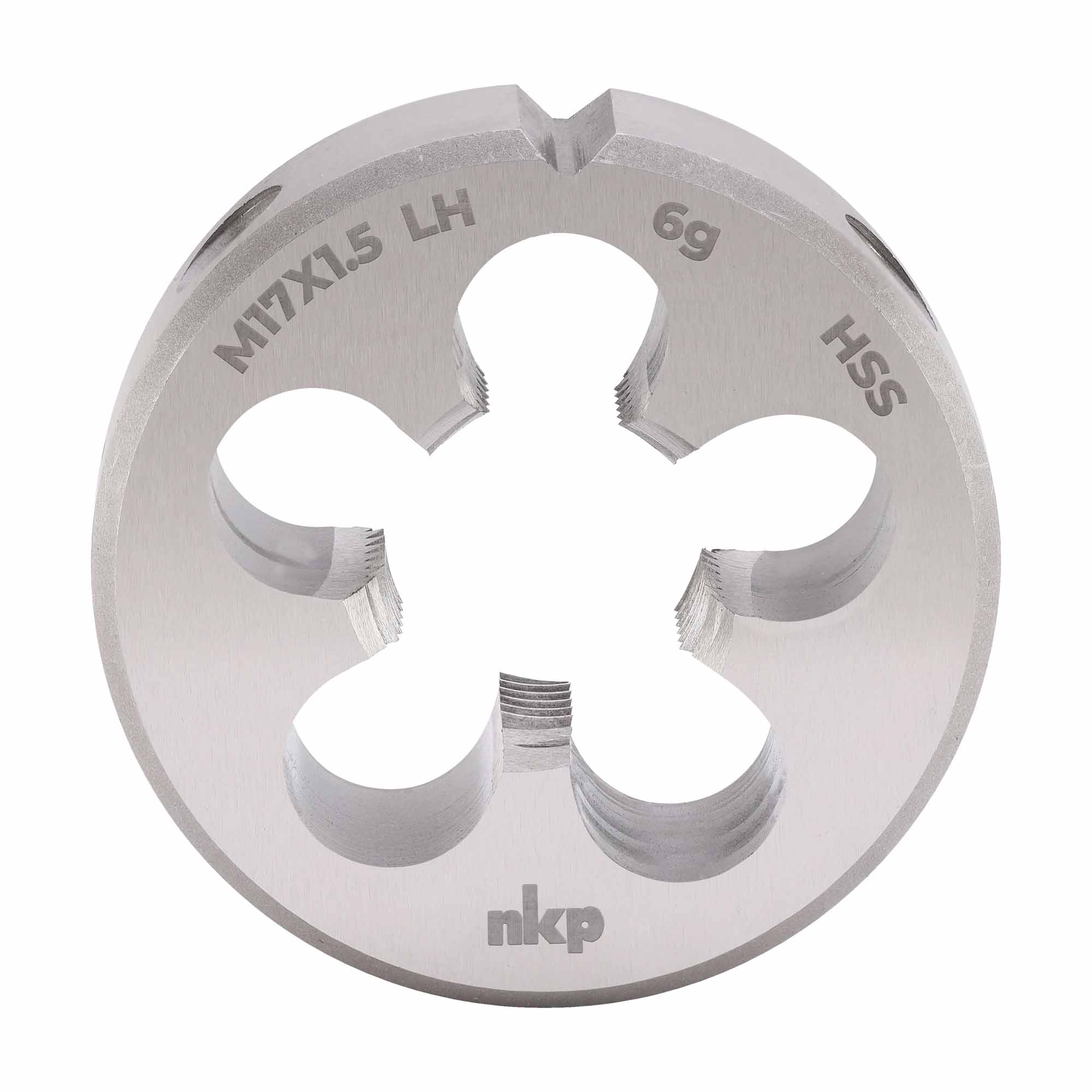 Плашка левая NKP М17х1,5 DINEN22568 HSS 6g 45х14мм 250172N