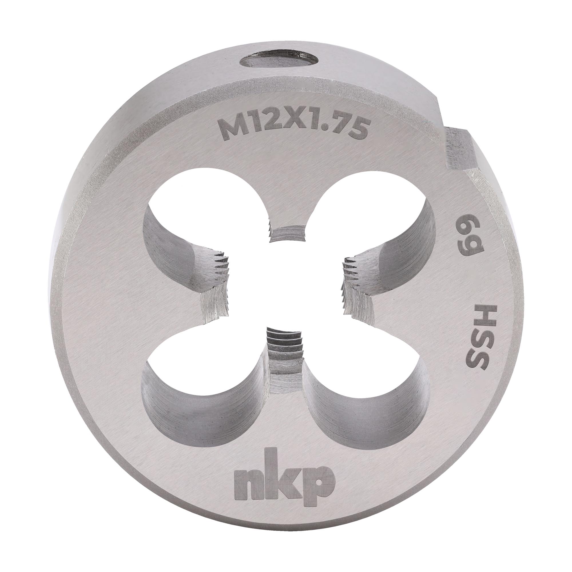 Плашка NKP М12х1,75 DINEN22568 HSS 6g 38х14мм 240120N