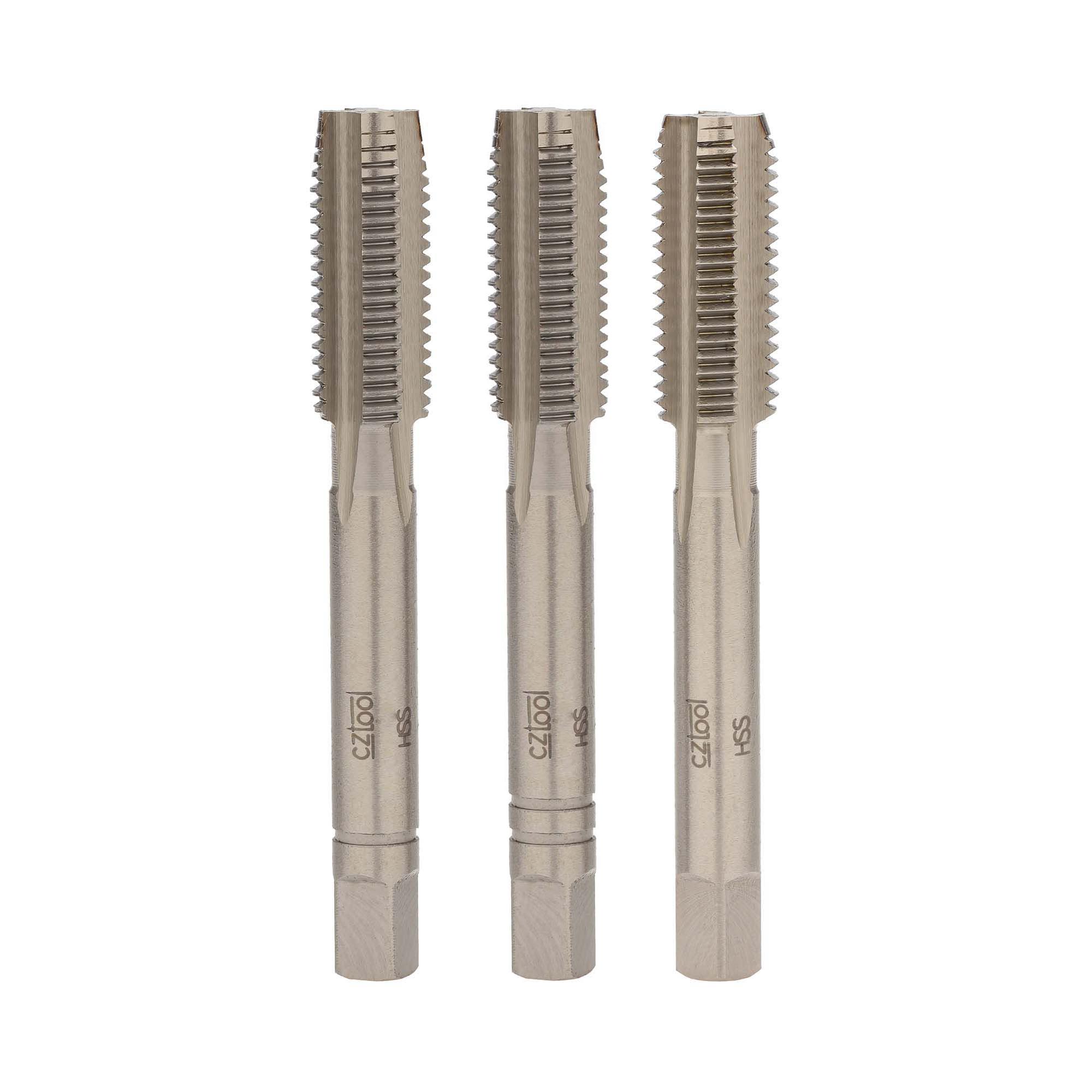 Набор метчиков 3шт Bucovice Tools HSS PN8/3011 дюймовая резьба BSW 3/16"-24 141316-3