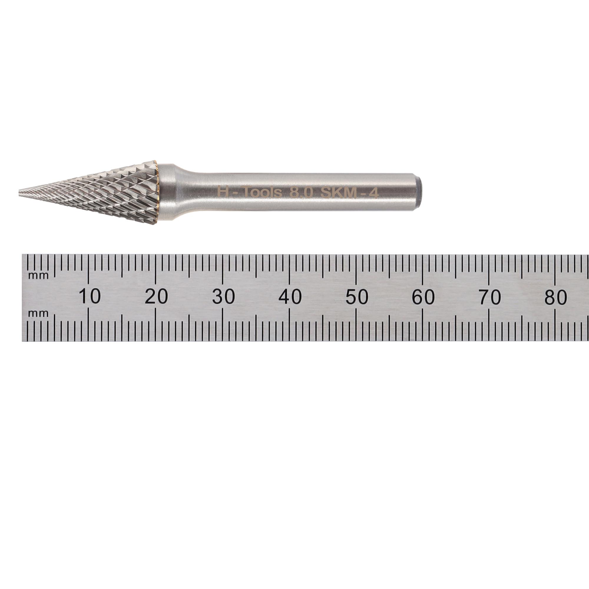 Бор-фреза твердосплавная H-Tools M(SKM) 8,0x20x60x6мм HM 116036HT