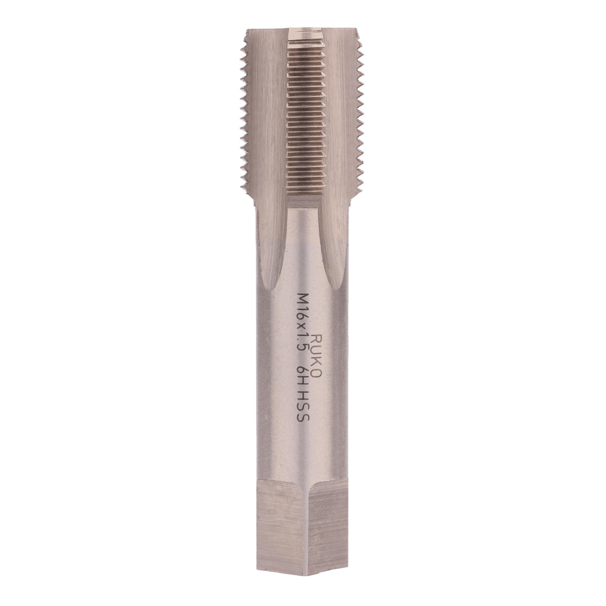 Метчик Ruko HSS-G DIN2181 6h метрическая резьба М16х1,5 №3 235160-2