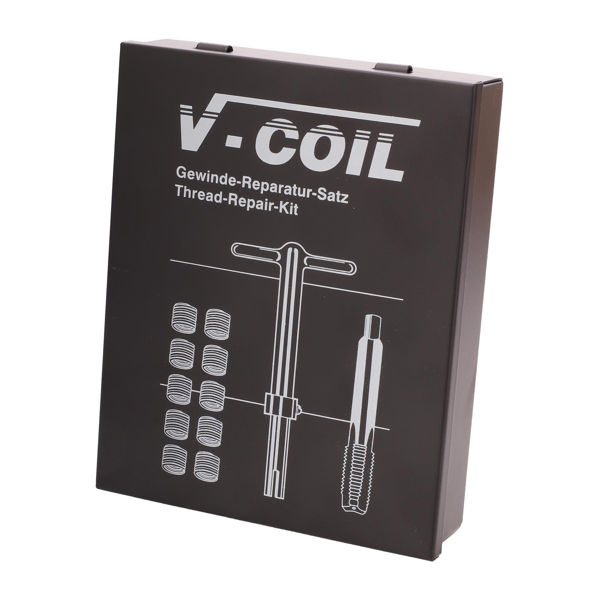 Набор для восстановления резьбы М22х2,0 7пр V-Coil Volkel 04041