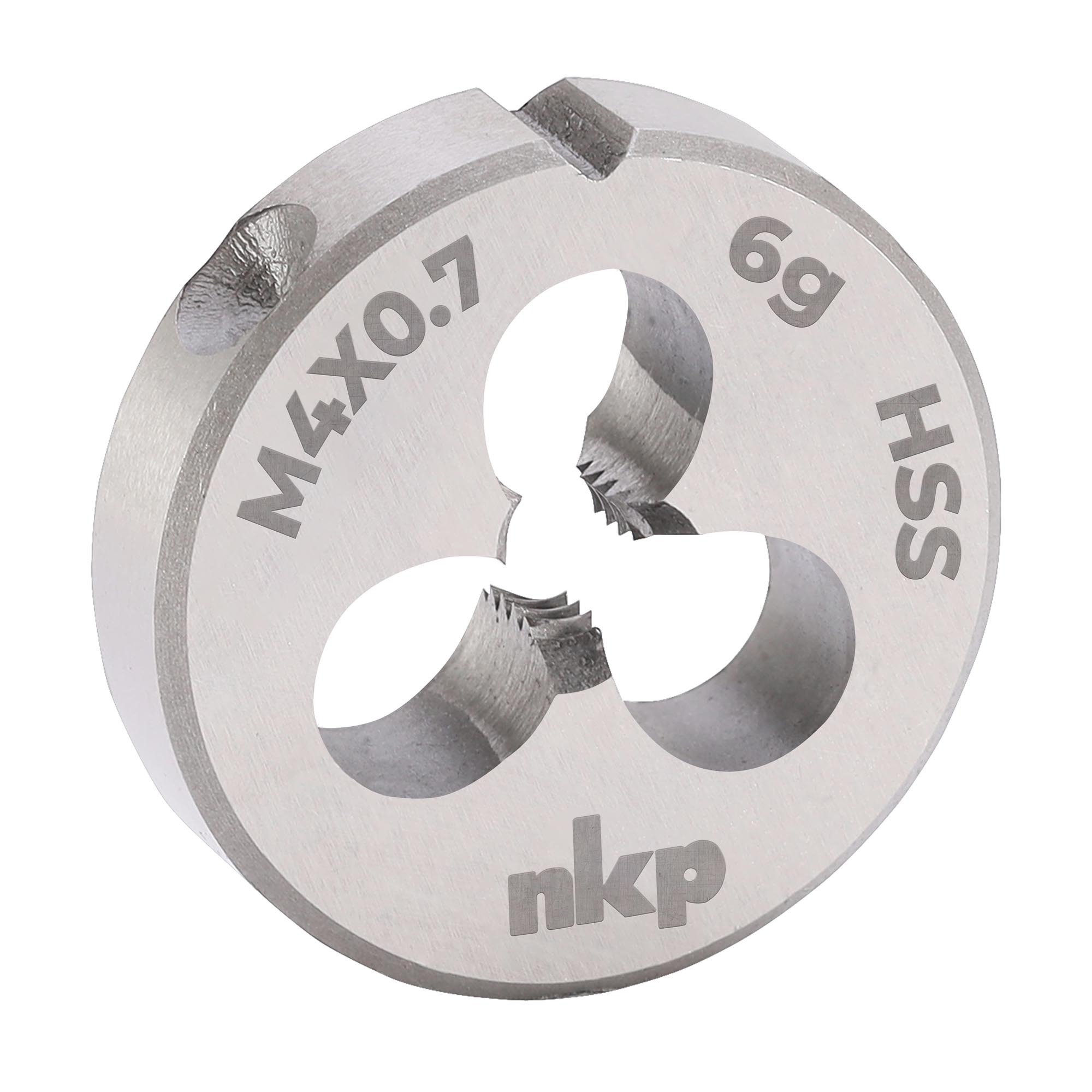 Плашка NKP М4х0,7 DINEN22568 HSS 6g 20х5мм 240040N