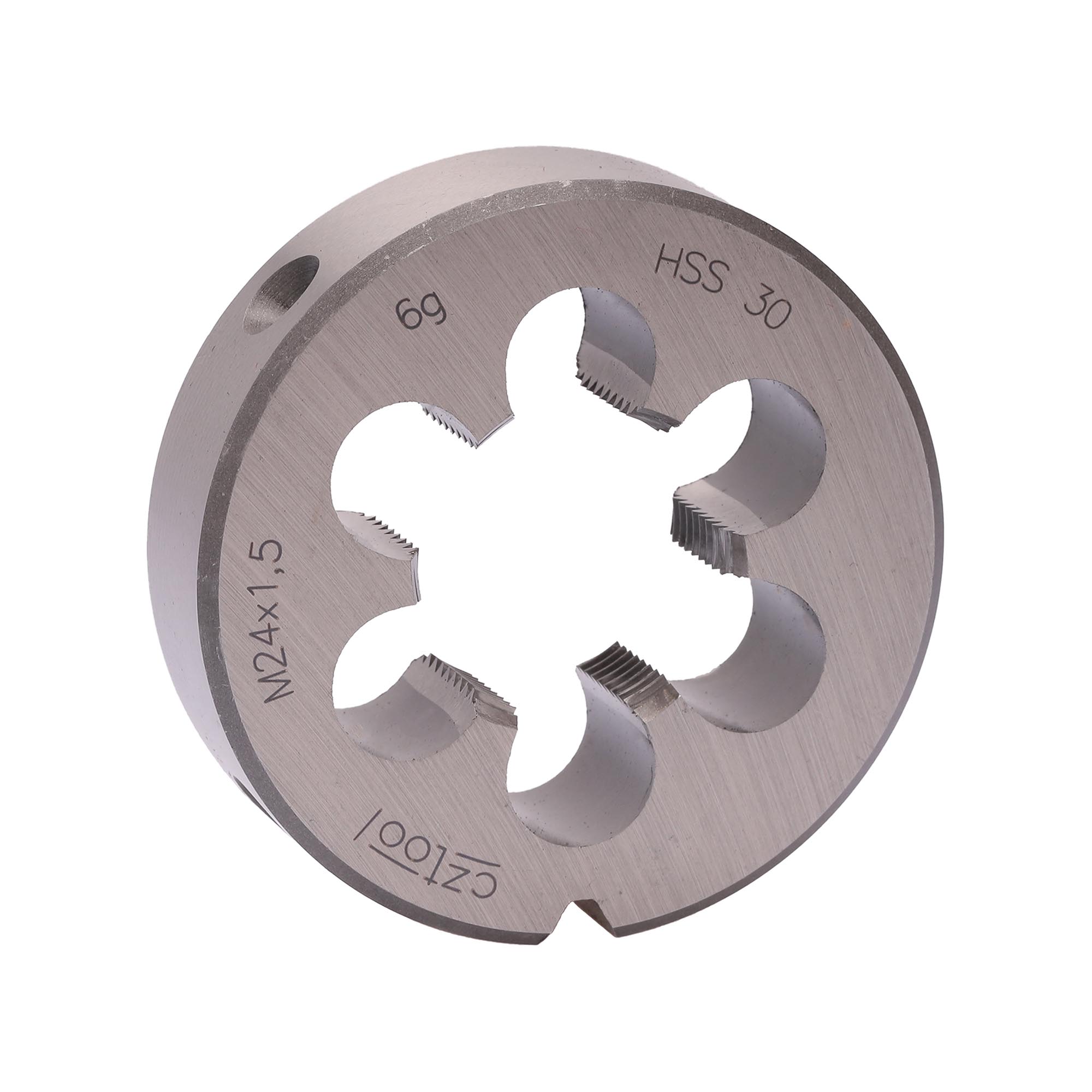 Плашка Bucovice Tools М24х1,5 HSS DIN EN 22568 6g 55х16мм 240242