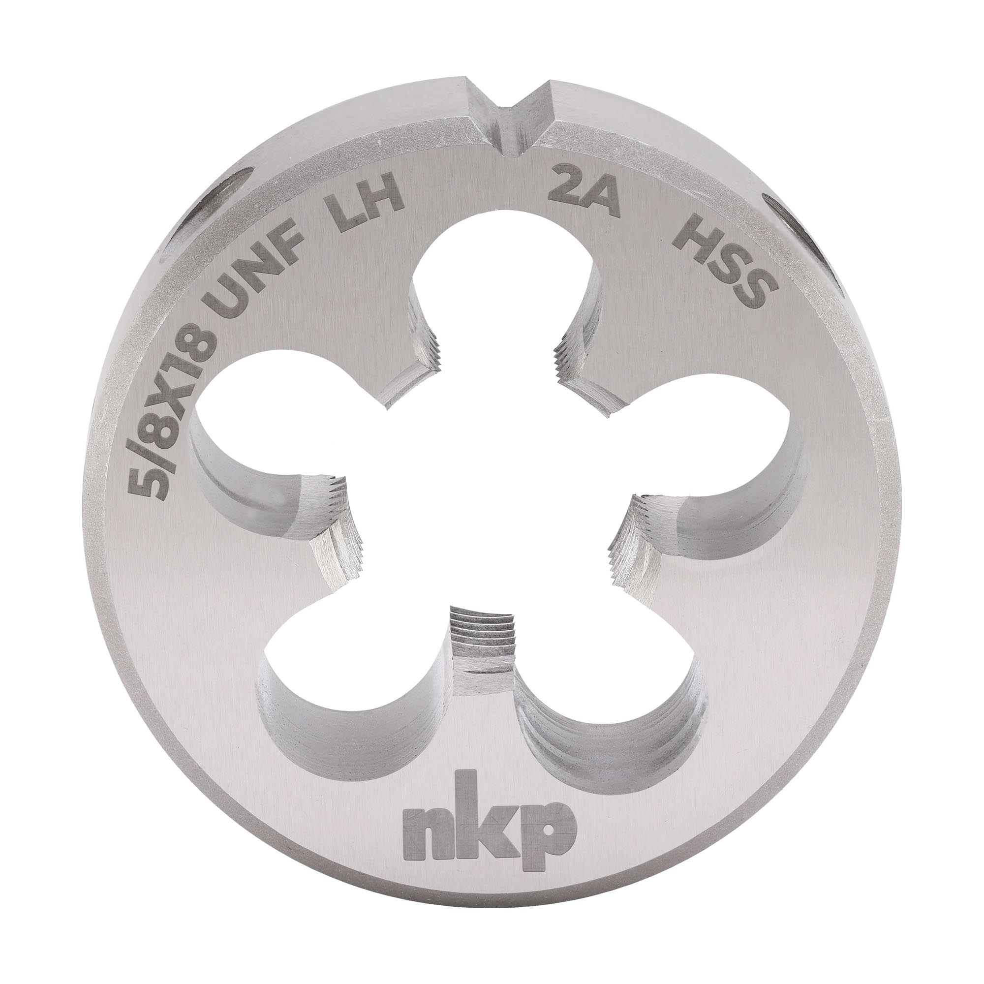 Плашка левая NKP UNF 5/8"-18 HSS DIN EN22568 2A 45x14мм 324226N