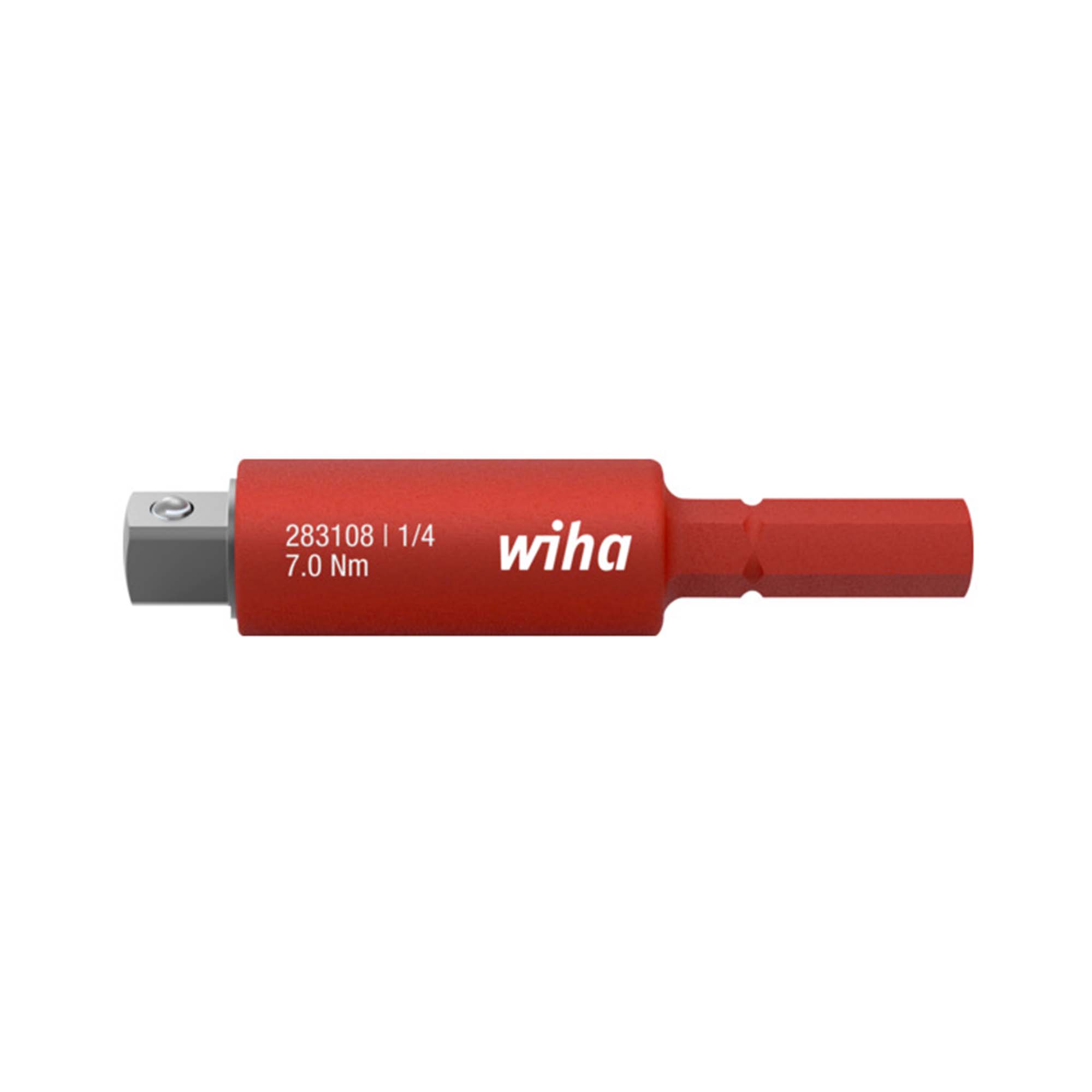 Адаптер для головок 1/4" диэлектрический SlimVario Electric 7Nm Wiha 2831-08 43139