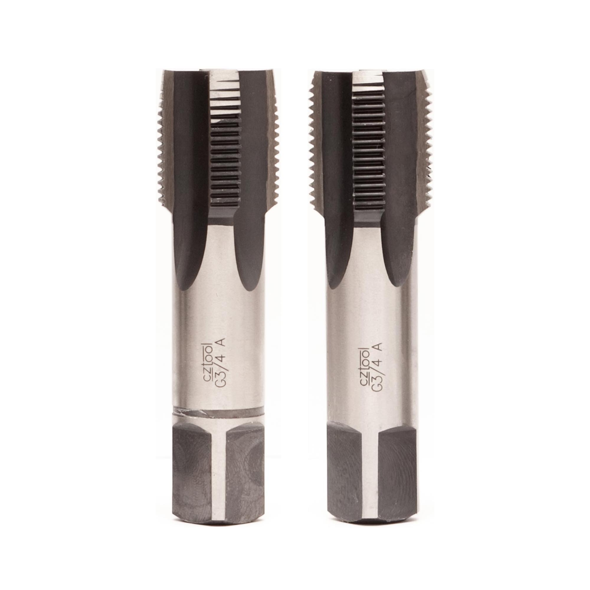 Набор метчиков 2шт Bucovice Tools 115CrV3 CSN223012 трубная резьба G 3/4"-14 112340