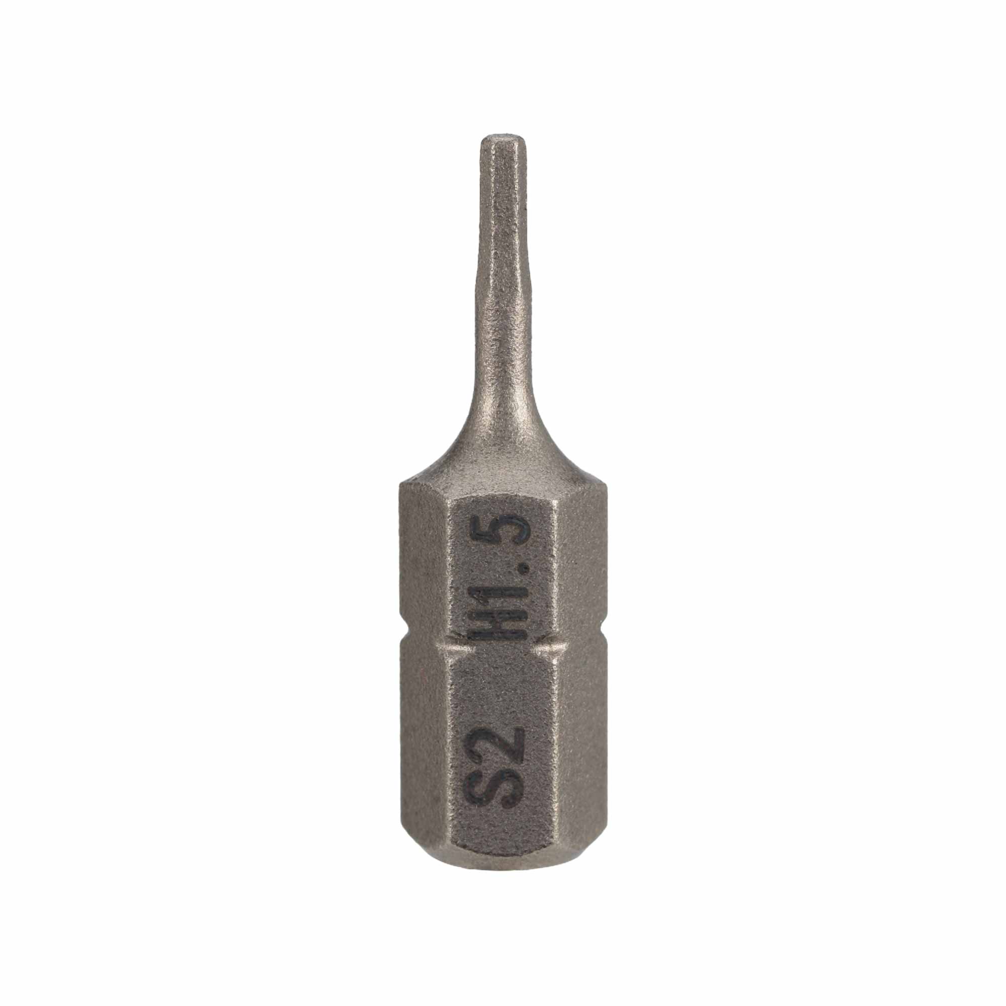 Бита шестигранная SGS HEX1,5х25мм S2 1шт 6325-H1.5