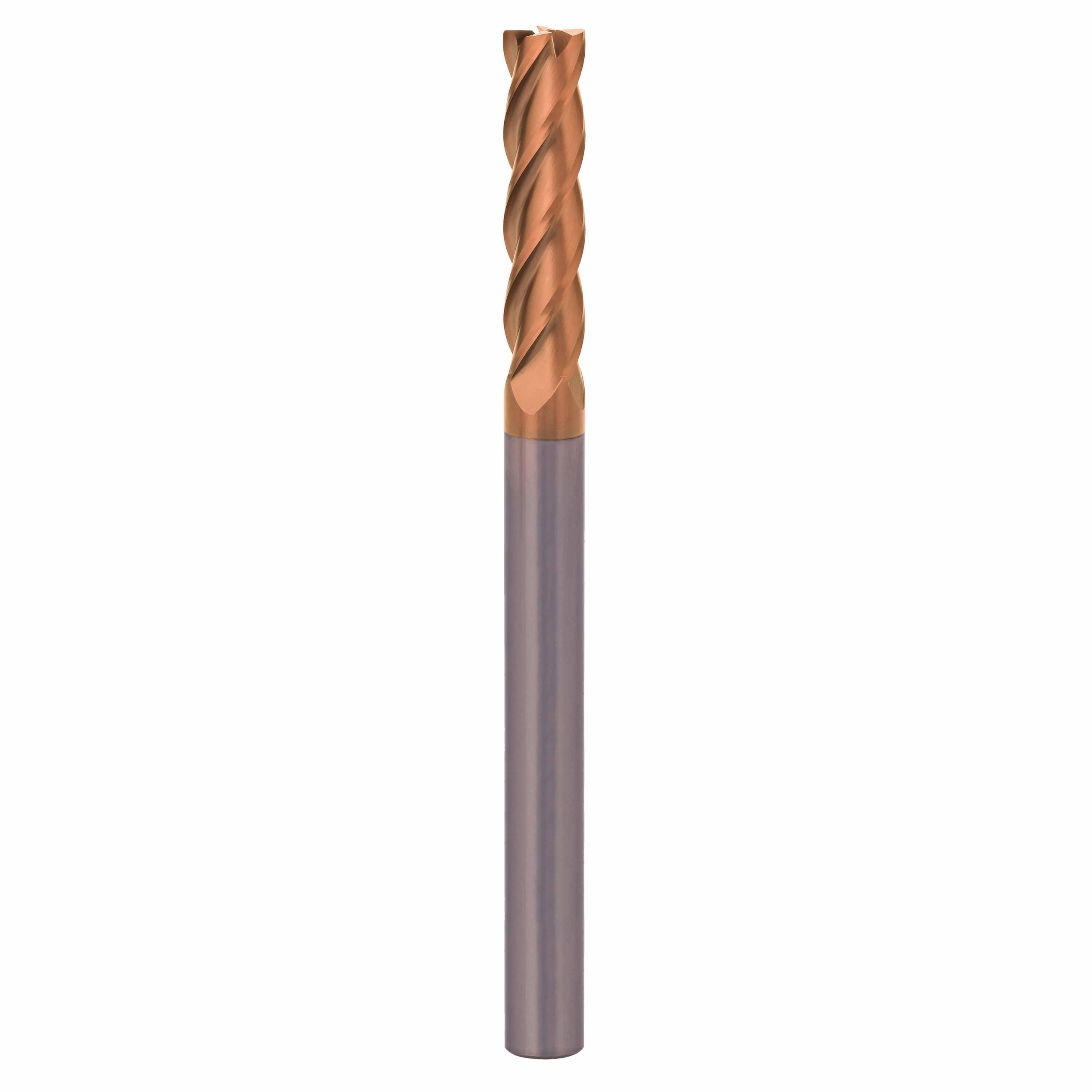 Фреза твердосплавная по металлу H-Tools 10x150/40мм d10 4z 60HRC P30 TiSiCrN 6768-100