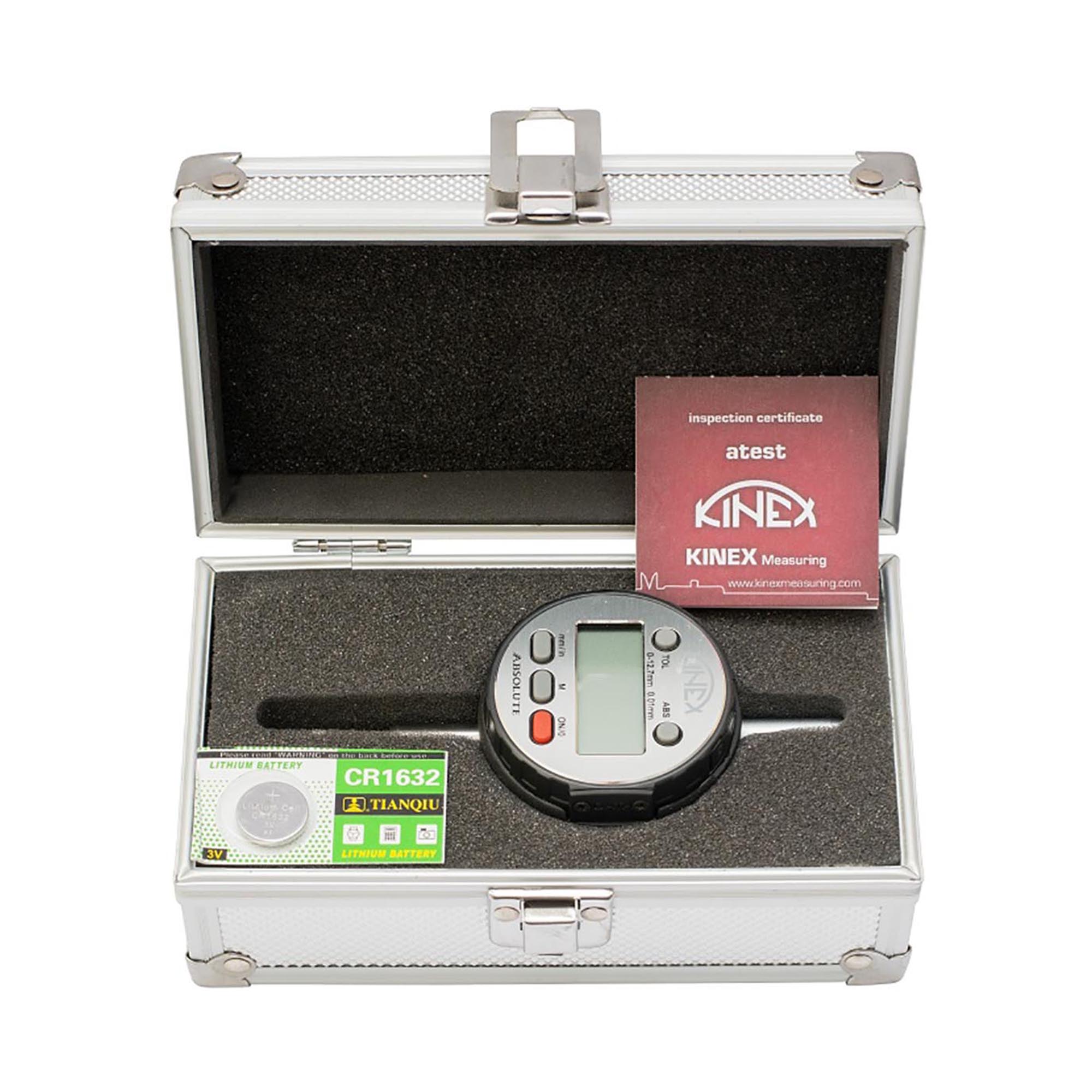 Индикатор электронный 0-12,7мм 0,01мм AbsoluteZero IP54 Kinex K-met 1155-05-010