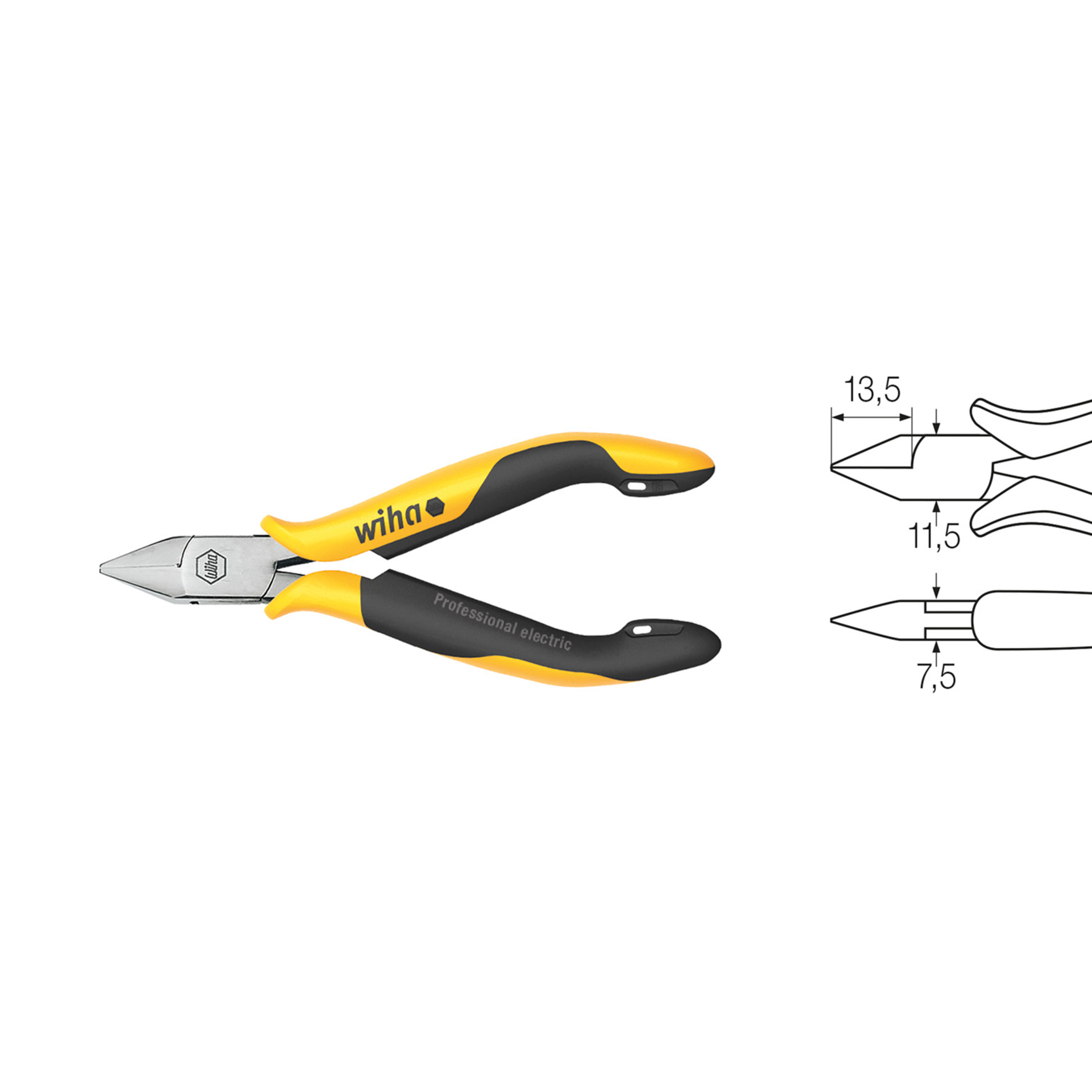 Бокорезы 115мм Professional ESD Wiha Z41304 26821