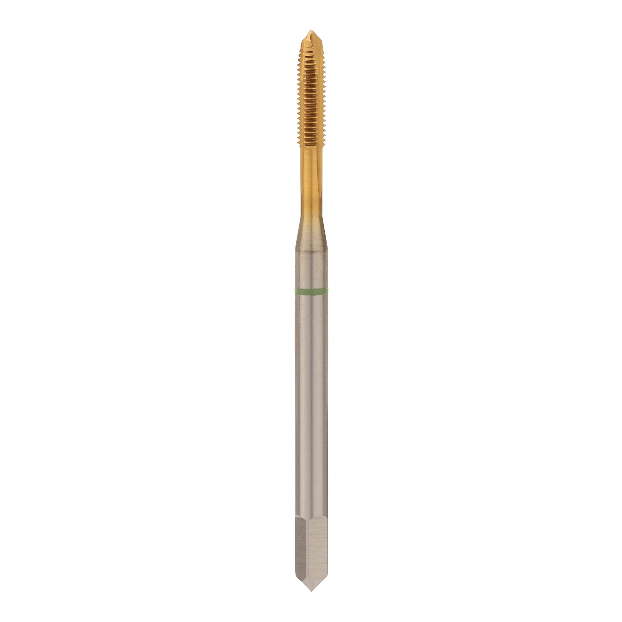 Метчик машинный Volkel HSSEPM TiN DIN371 6h метрическая резьба М3х0,5 30031