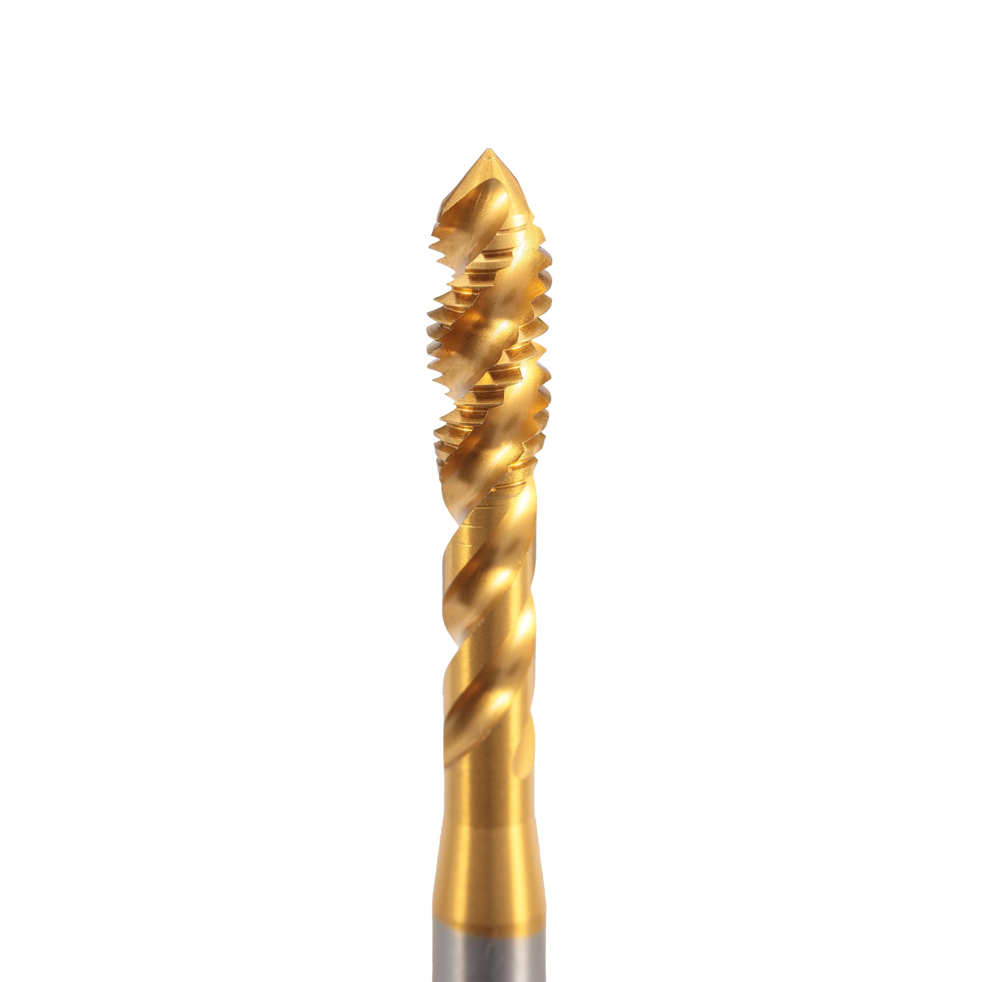 Метчик винтовой машинный H-Tools HSSEPM TiN DIN371C R45 6h М6х1,0 30134THT