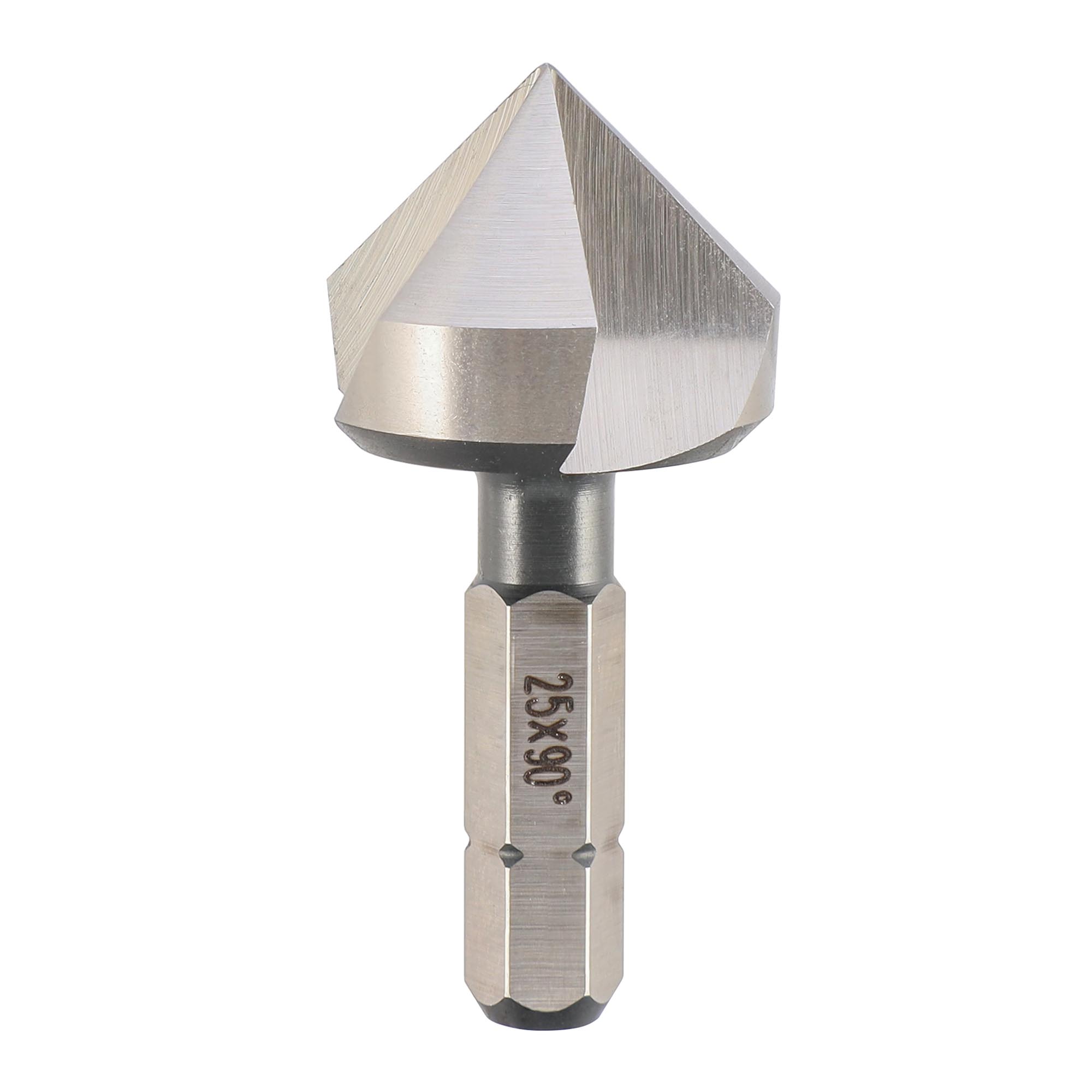 Зенковка-бита по металлу H-Tools 90° 25,0мм HSSE 3z 744250EHT