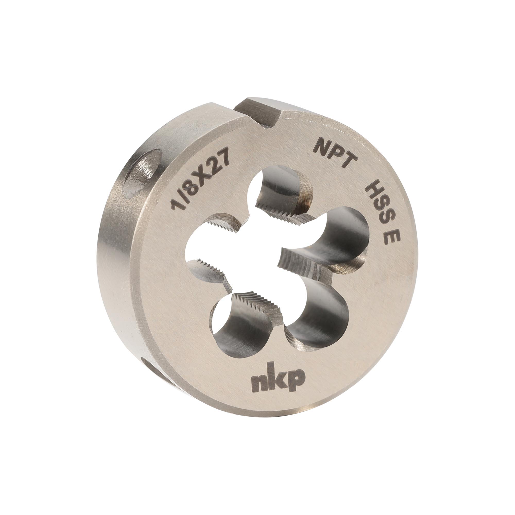 Плашка коническая NKP NPT 1/8"-27 HSSE DIN EN 24230 30x11мм 121001-N1-4623