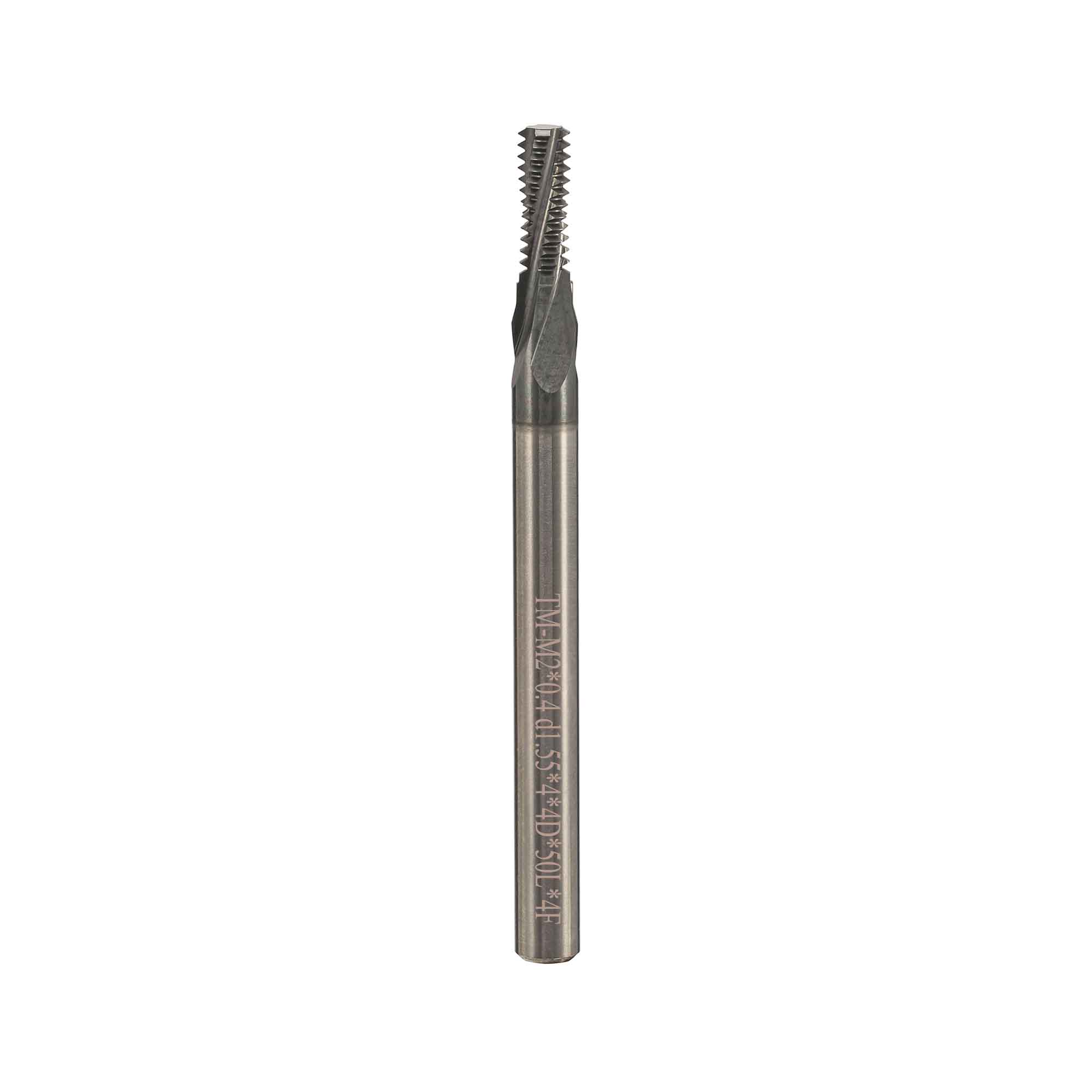 Резьбофреза полнопрофильная М 2,0х0,4 52Hrc AlCrN 2xD 3F 60° BSKT BSE000F029