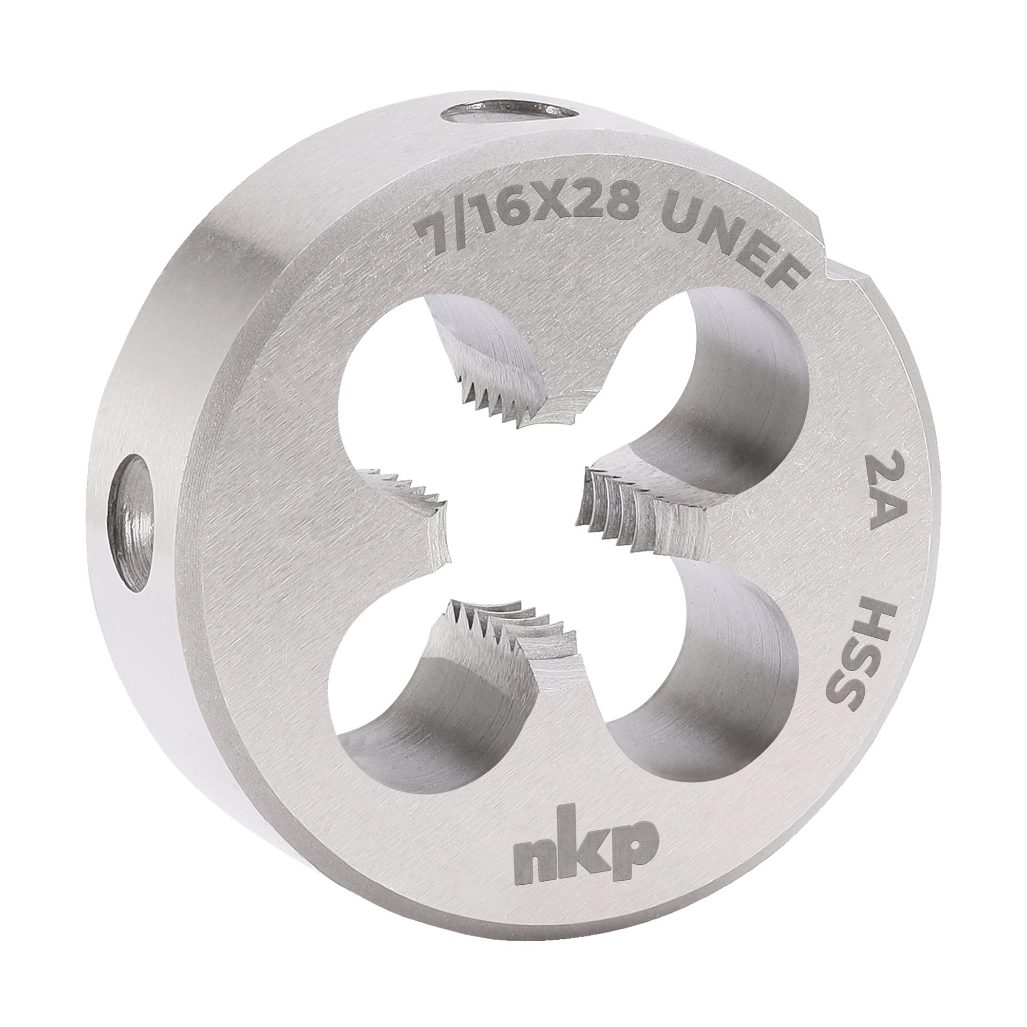 Плашка дюймовая NKP UNEF 7/16"-28 HSS DIN22568 30x11мм 248716N