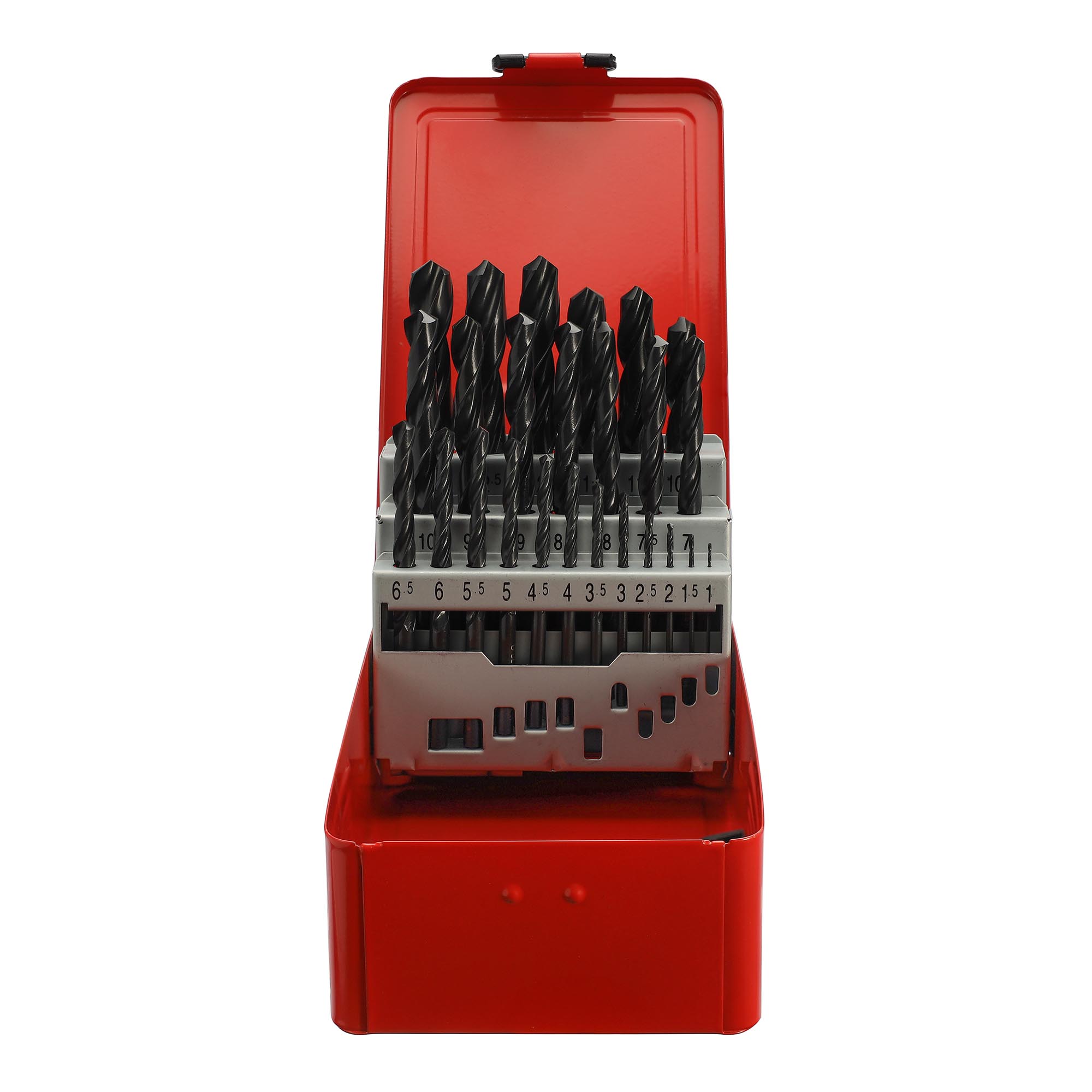 Набор сверл по металлу H-Tools Pro 1-13мм 25шт HSS-R 118° DIN338 205213PRO
